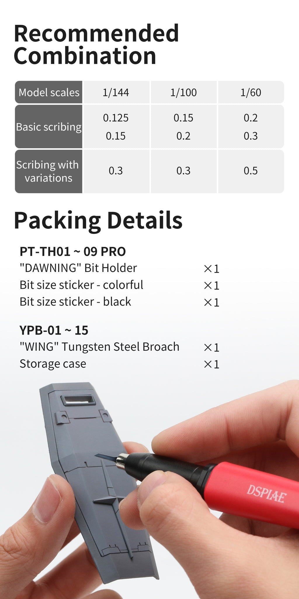 PT-TH PRO "Dawning" Cutting Bits Holder