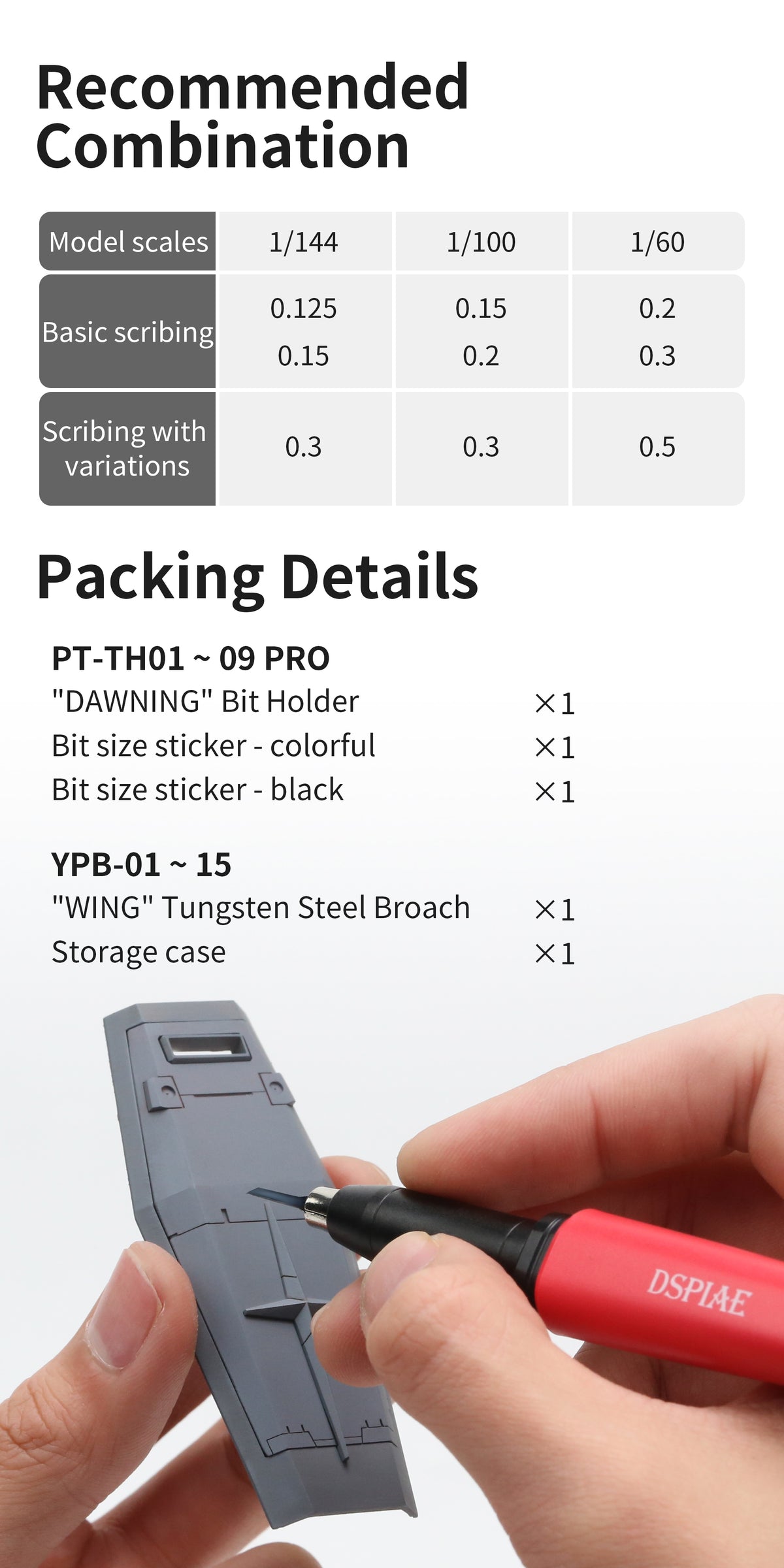 PT-TH PRO "Dawning" Cutting Bits Holder