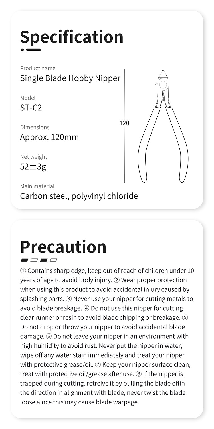 ST-C2 Single Blade Nipper