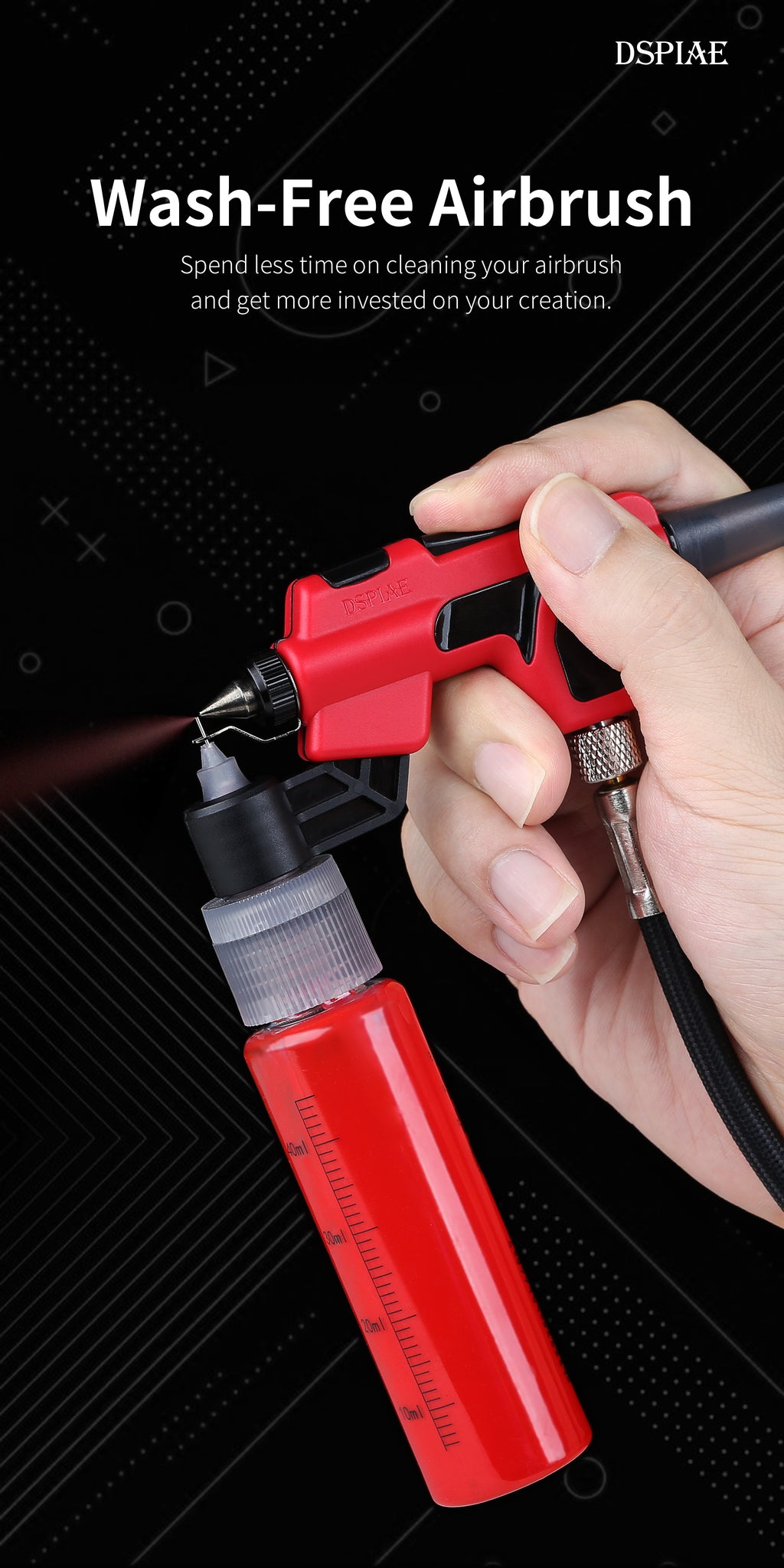 PT-AB Wash-Free AirBrush