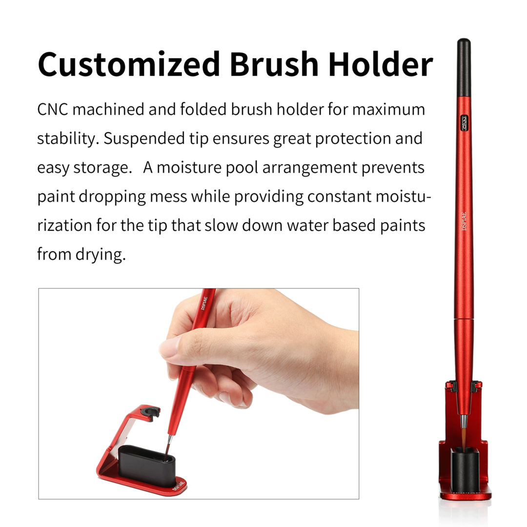 AT-FB Aluminum Shank Interchangeable Fine Tip Brush