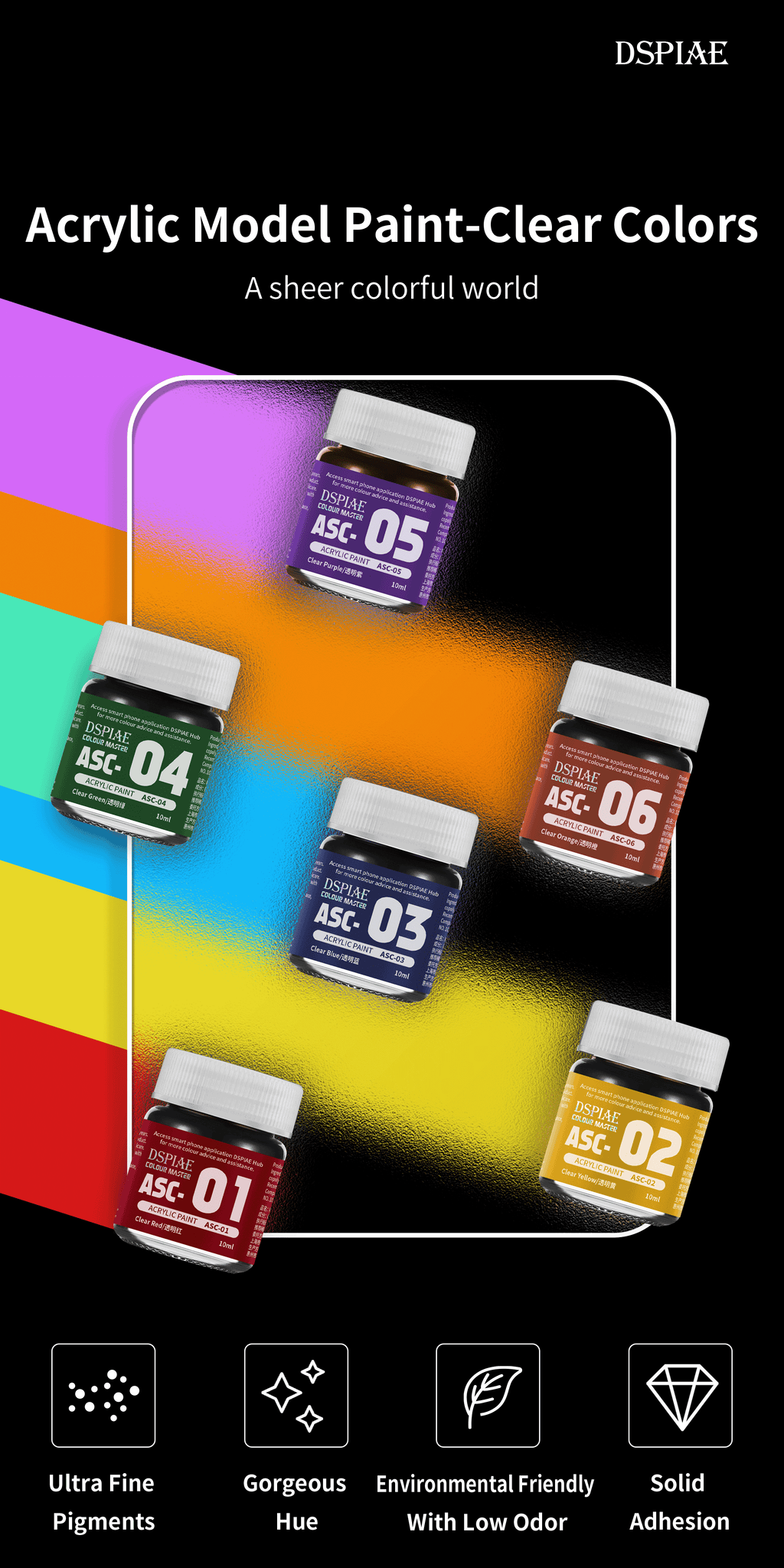 ASC Acrylic Paint 10ml