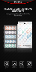 DSP-S01 Reusable Self Adhesive Sandpaper