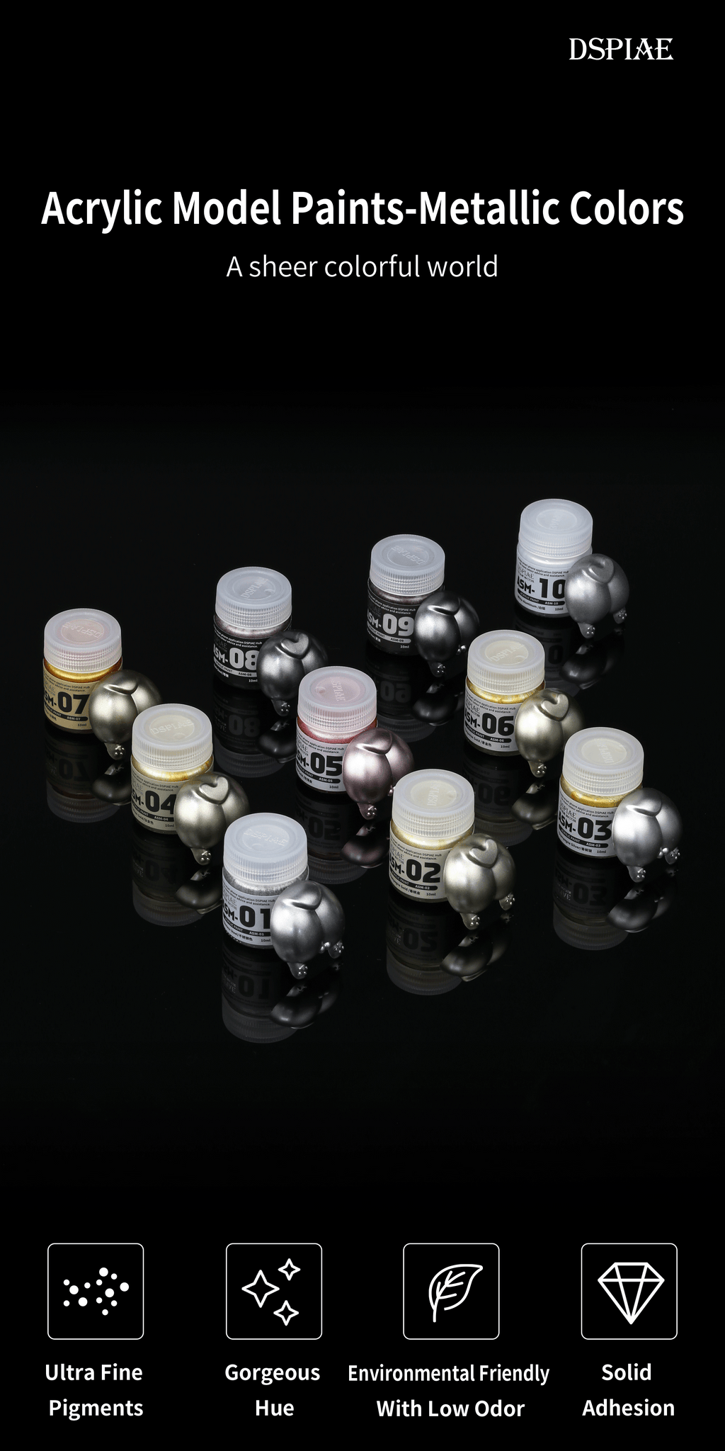 ASM Acrylic Paint 10ml