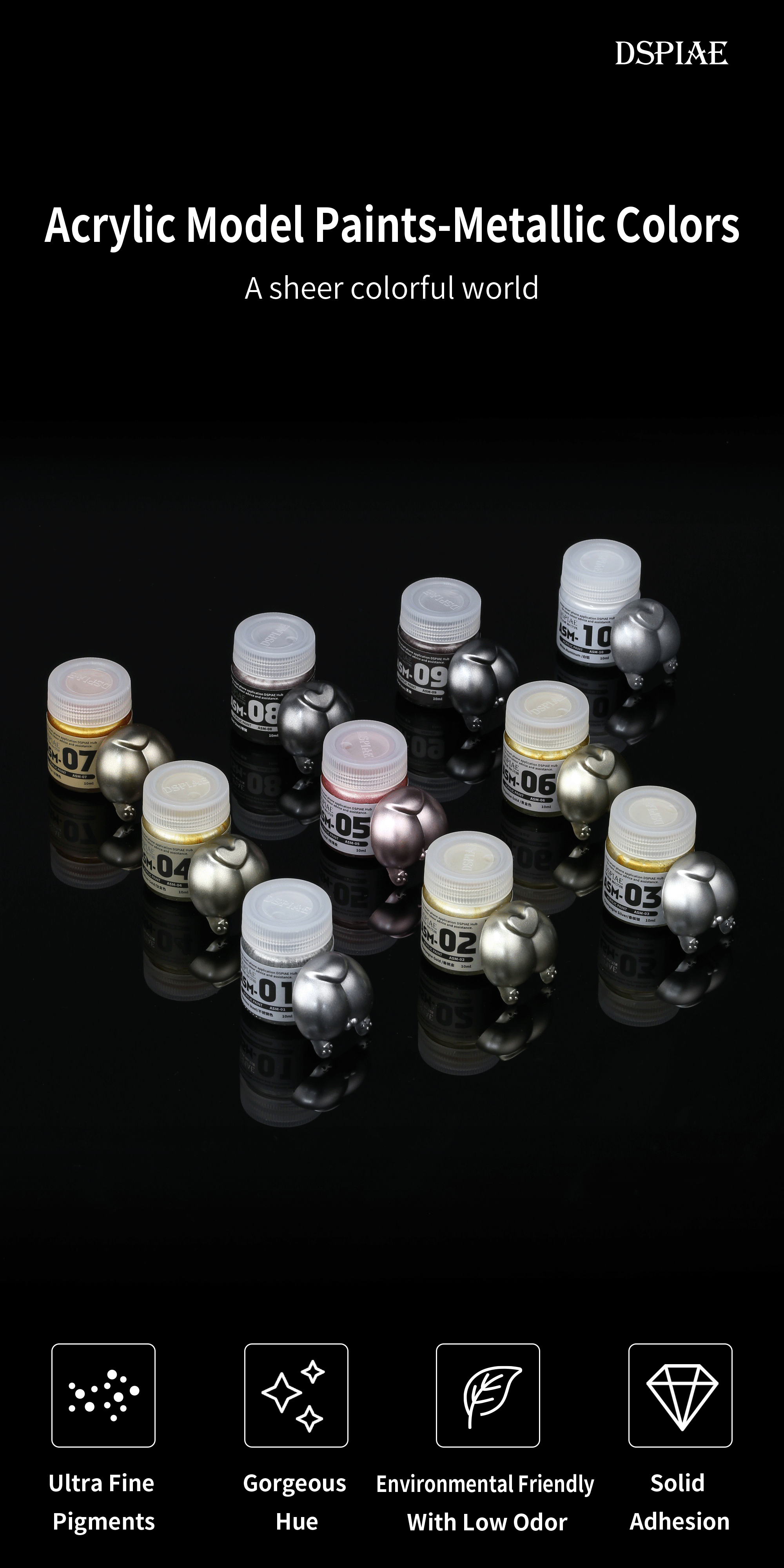 ASM Acrylic Paint 10ml