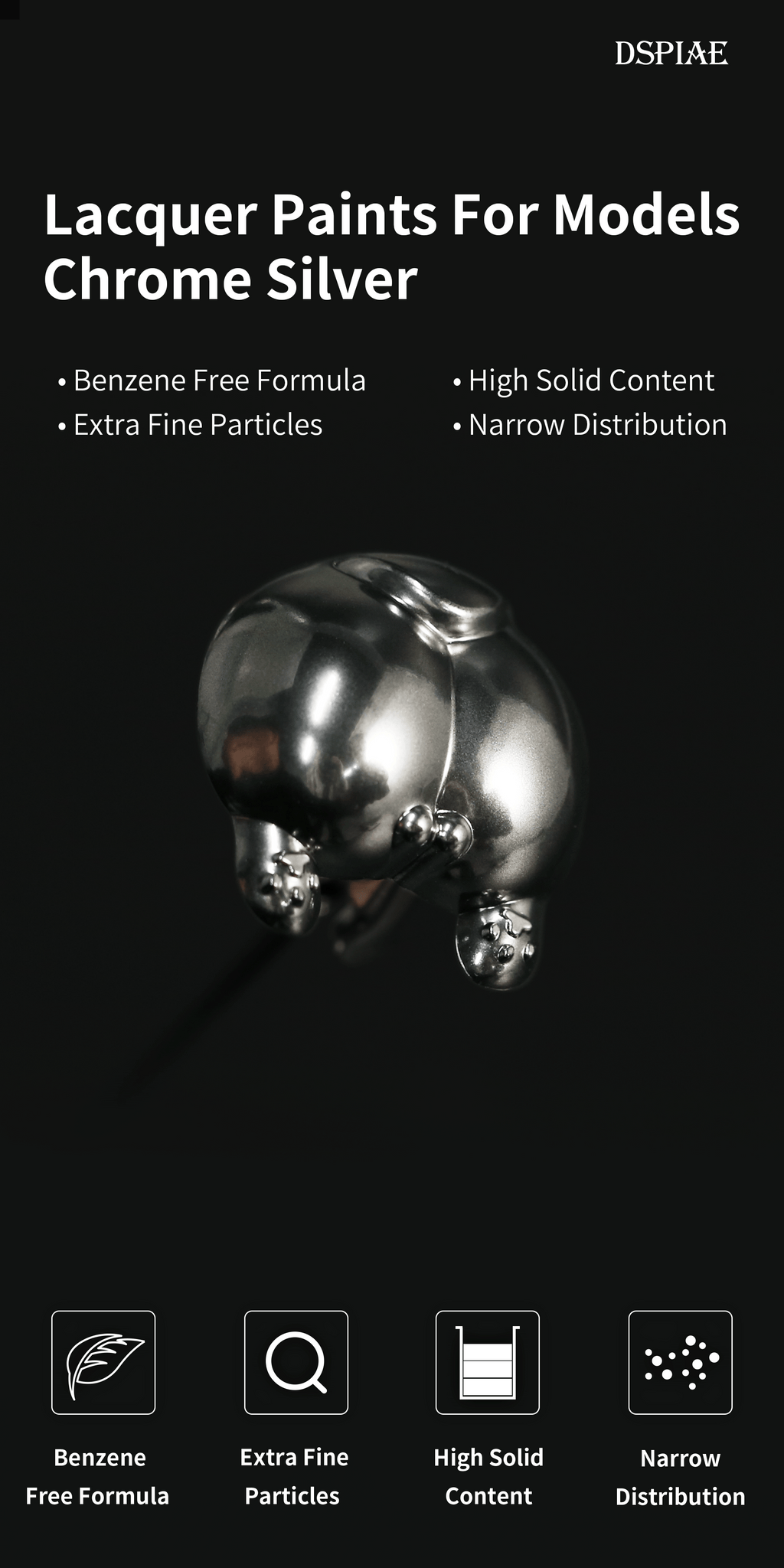 EP Lacquer Paint Chrome 18ml