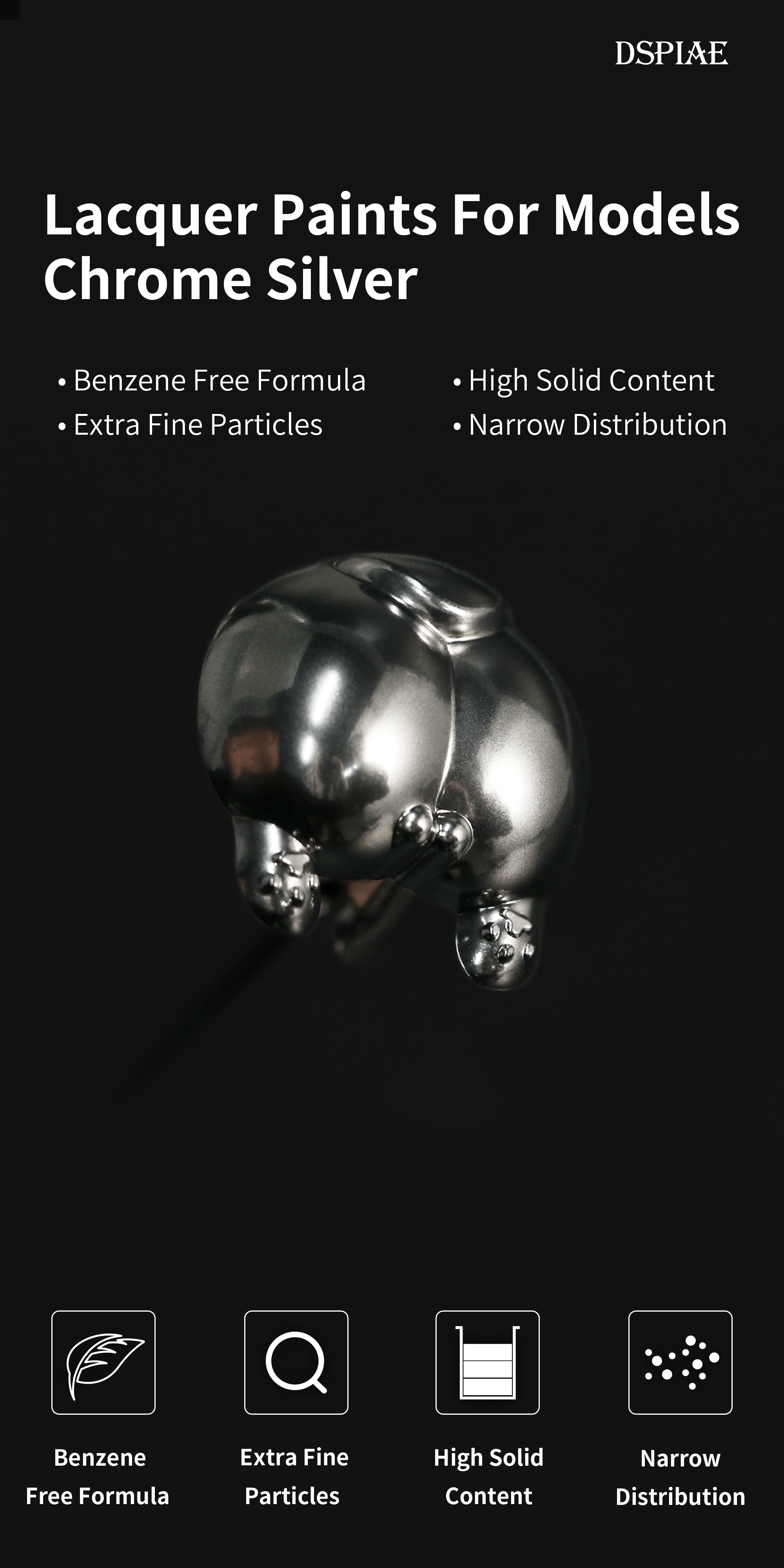 EP Lacquer Paint Chrome 18ml