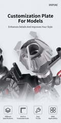 PC-0GY  Customization Plate For Models