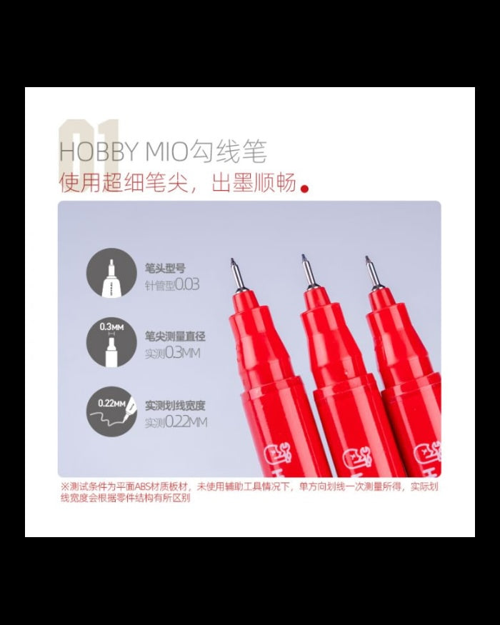 Ultra Thin pen for Panel Lining