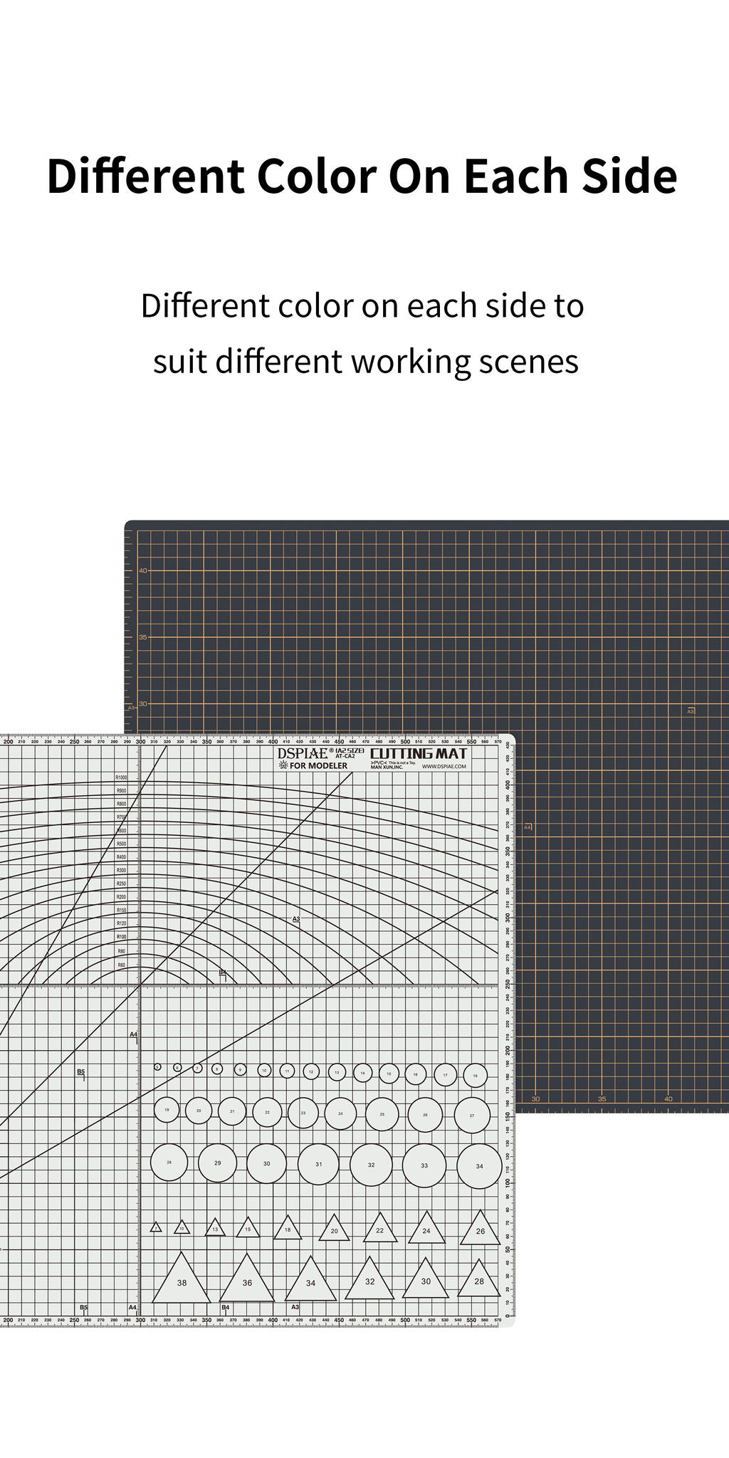 AT-CA Model Cutting Mat Double-Sided