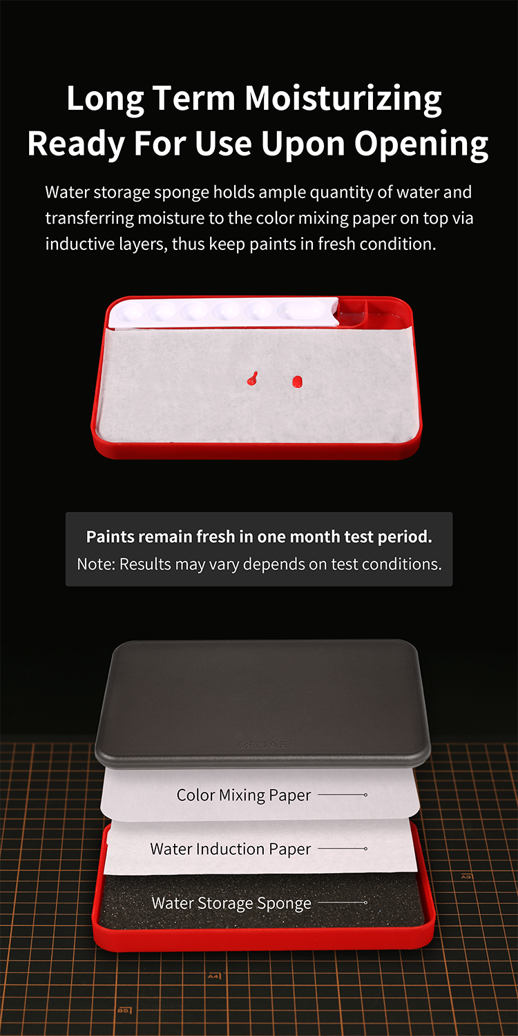 MP-01 Pro Moisturizing Color Mixing Tray