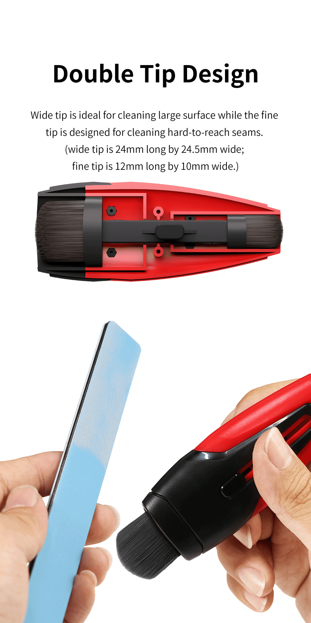 PT-RDB Retractable Dust Brush