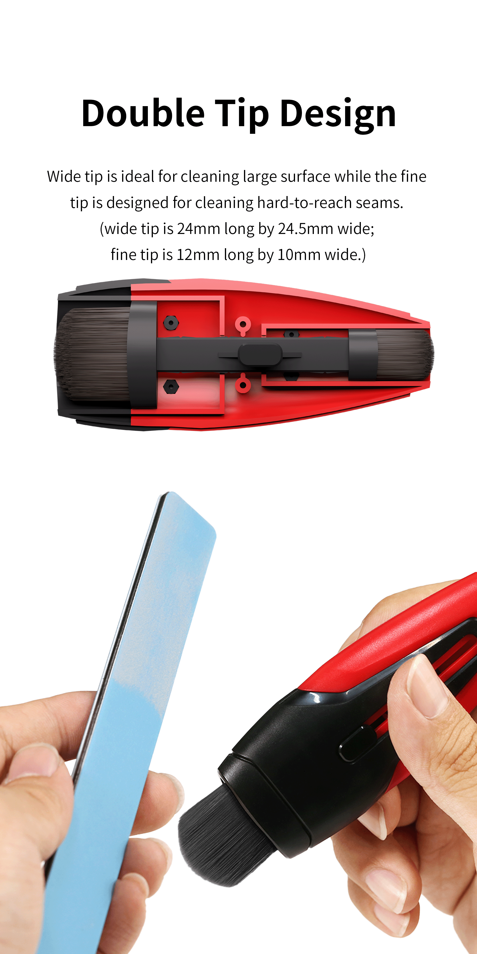 PT-RDB Retractable Dust Brush