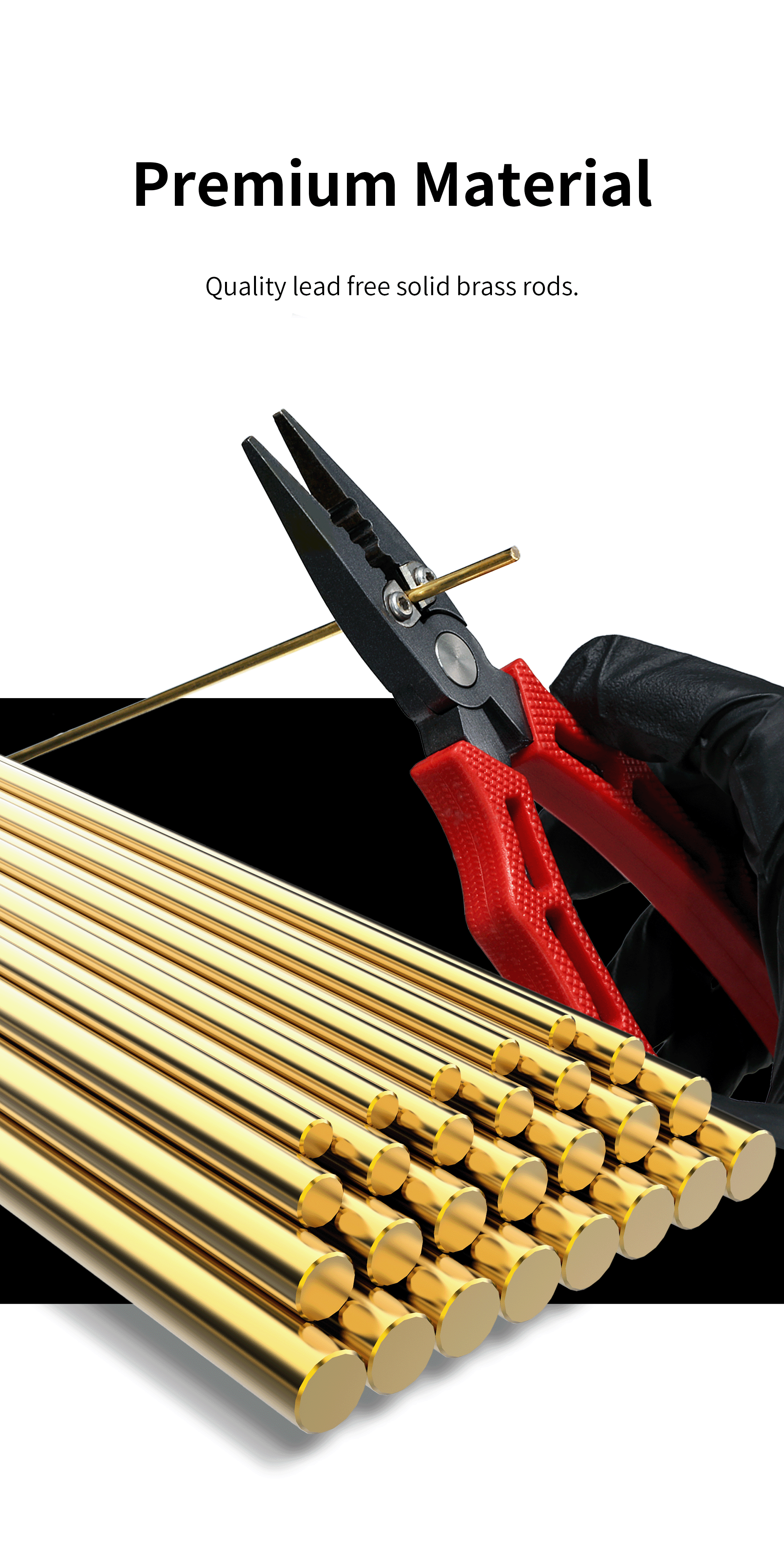 BB Brass Rods For Model Building