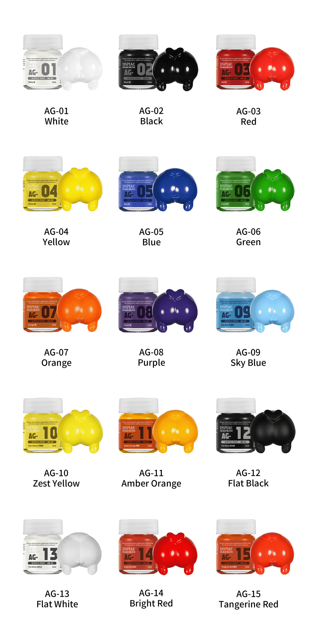 AG Acrylic Paint 10ml