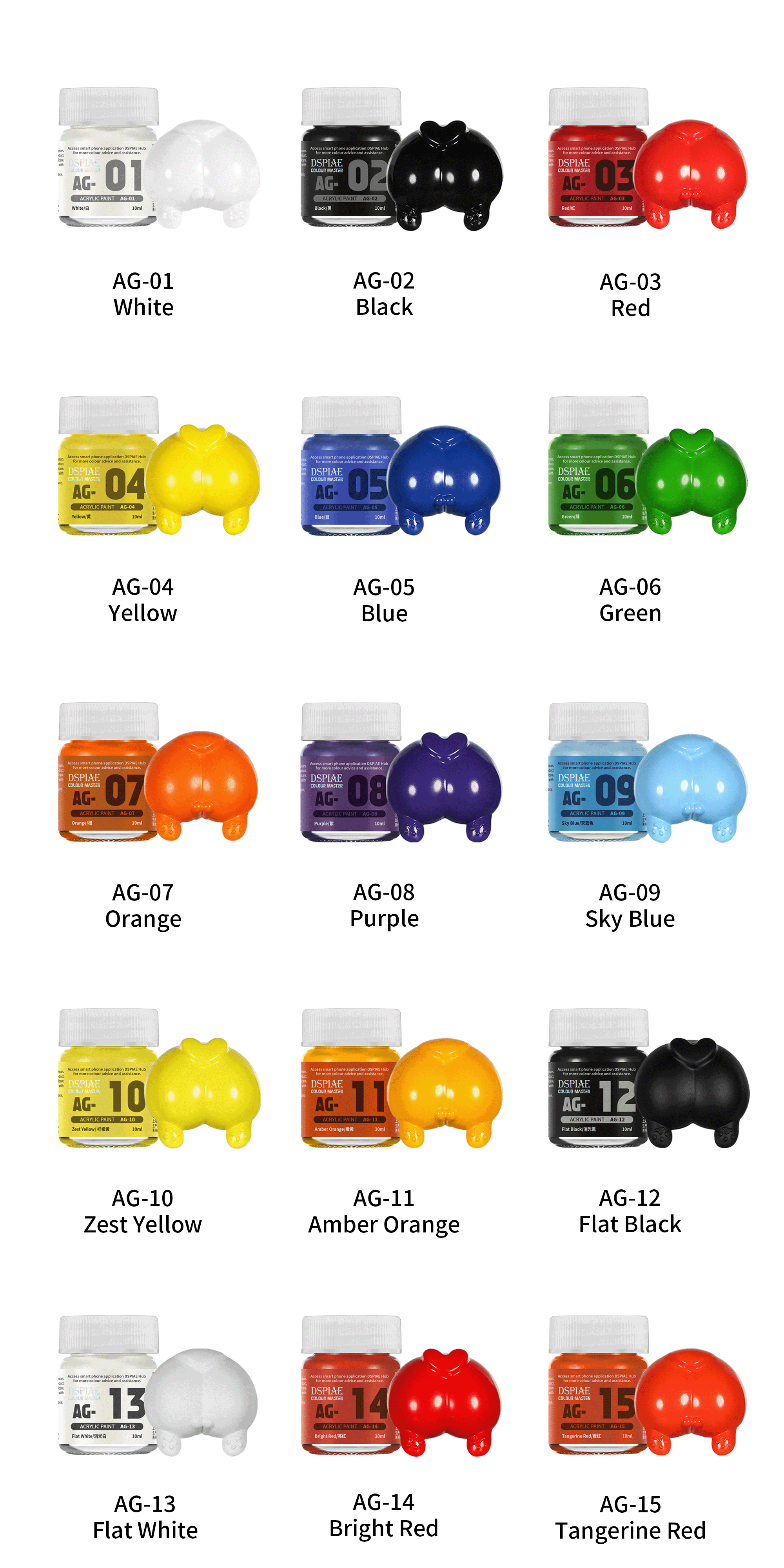 AG Acrylic Paint 10ml