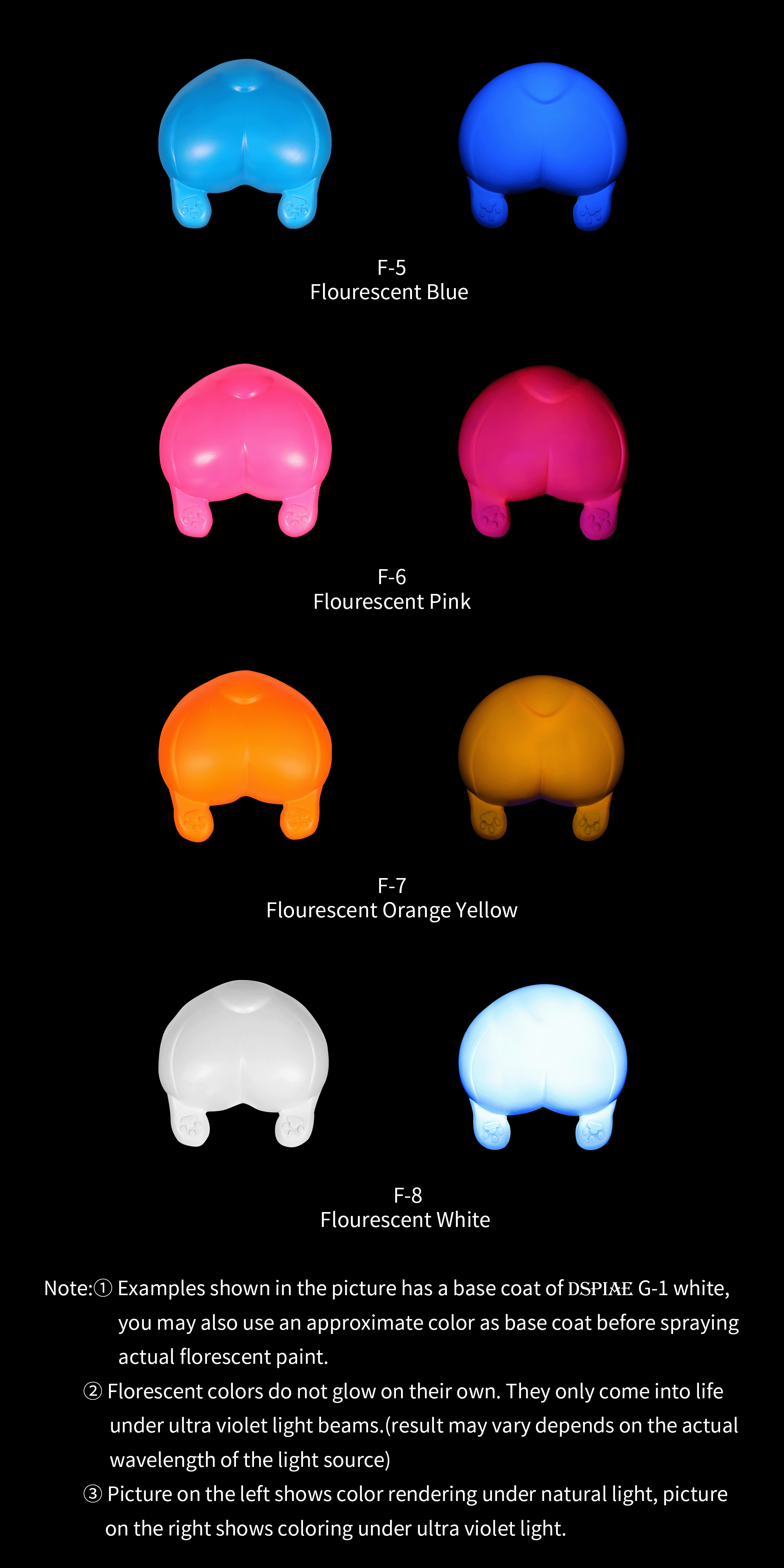 F Lacquer Paint Fluorescent 18ml