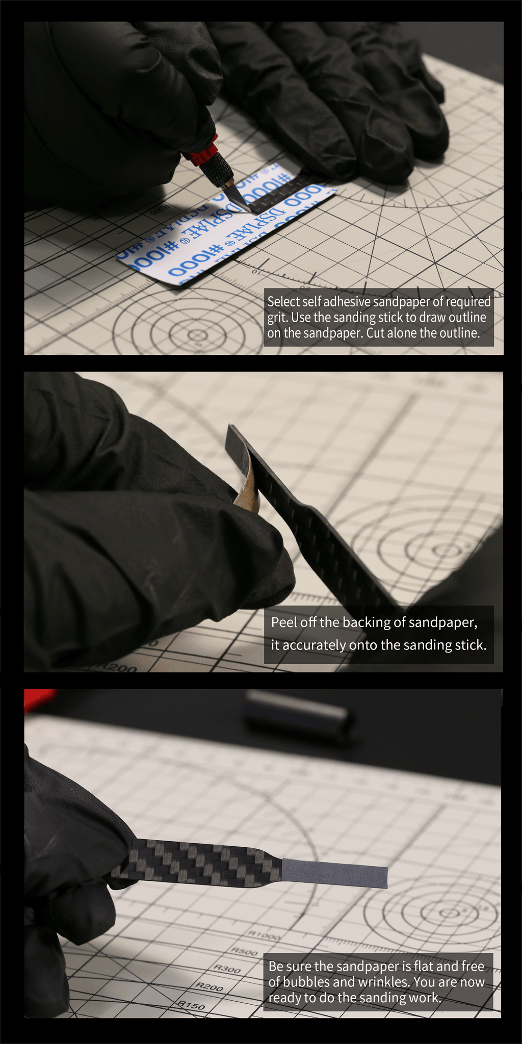 CFB-S01 Carbon Fiber Sanding Stick