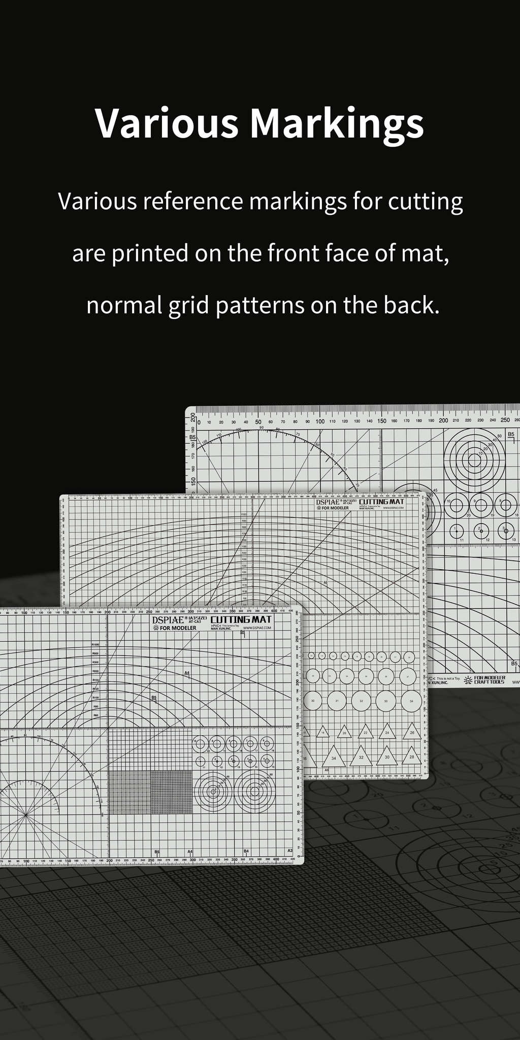 AT-CA Model Cutting Mat Double-Sided