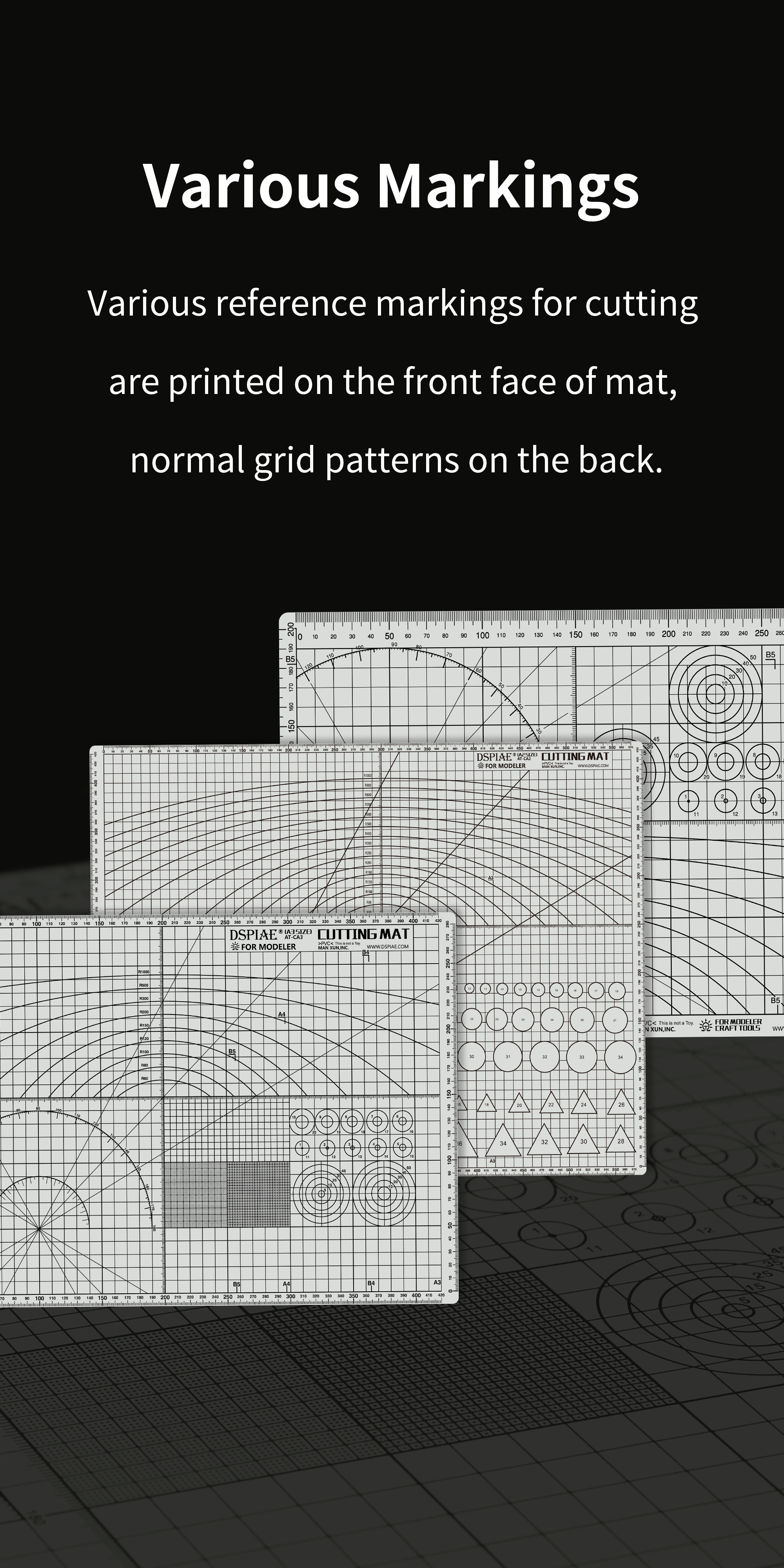 AT-CA Model Cutting Mat Double-Sided