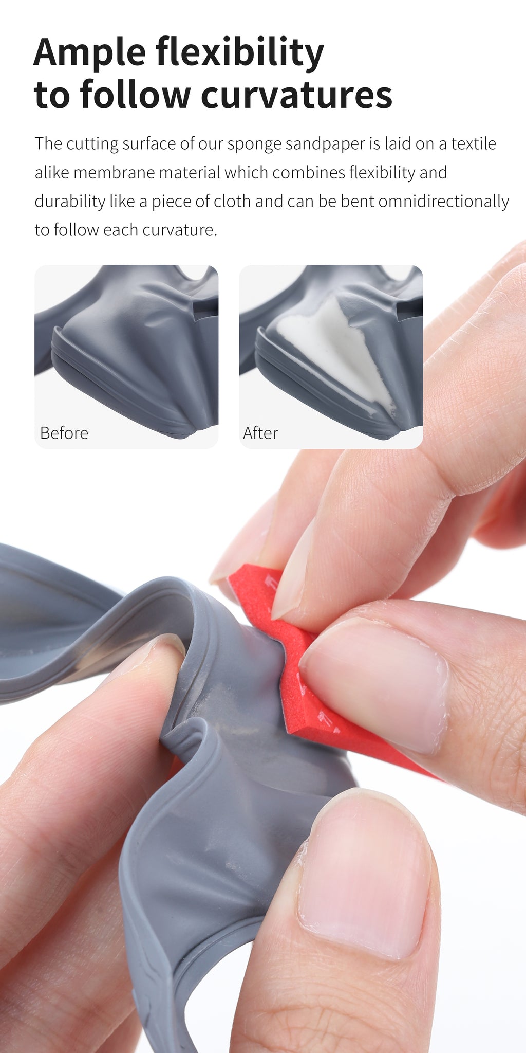 XSS-S01 Vigorous Sponge Sandpaper Set