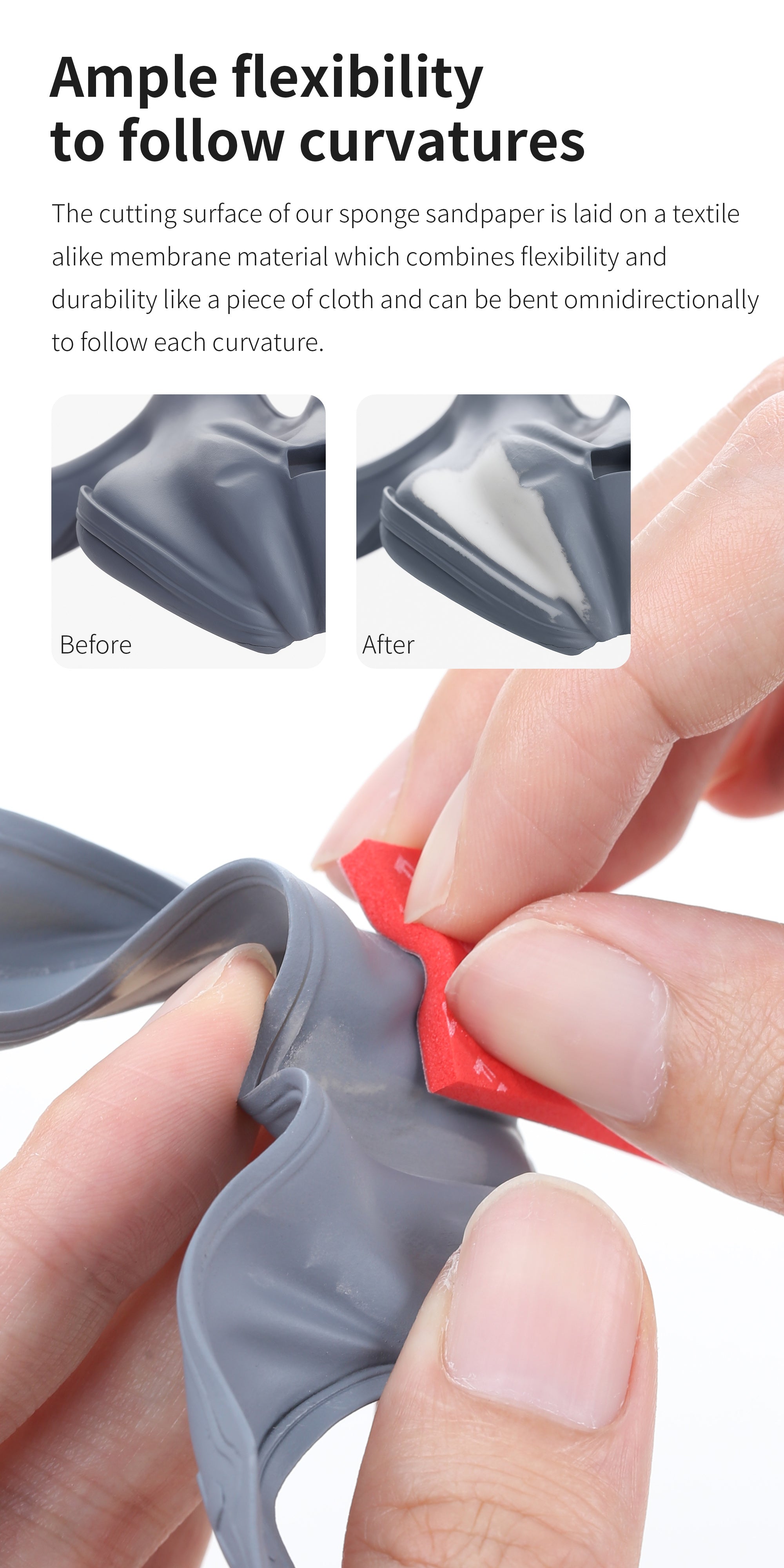 XSS-S01 Vigorous Sponge Sandpaper Set