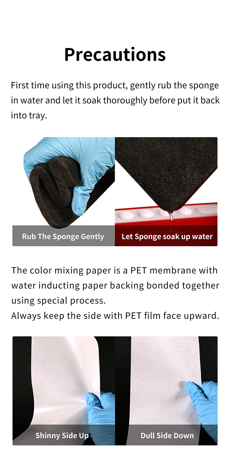 MP-01 Pro Moisturizing Color Mixing Tray