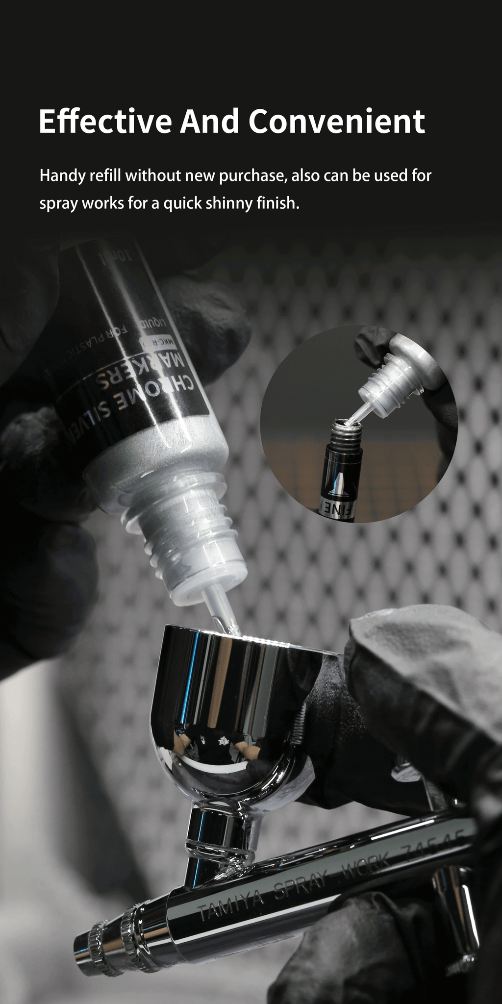 CR-10 Chrome Silver Marker refill 10ml