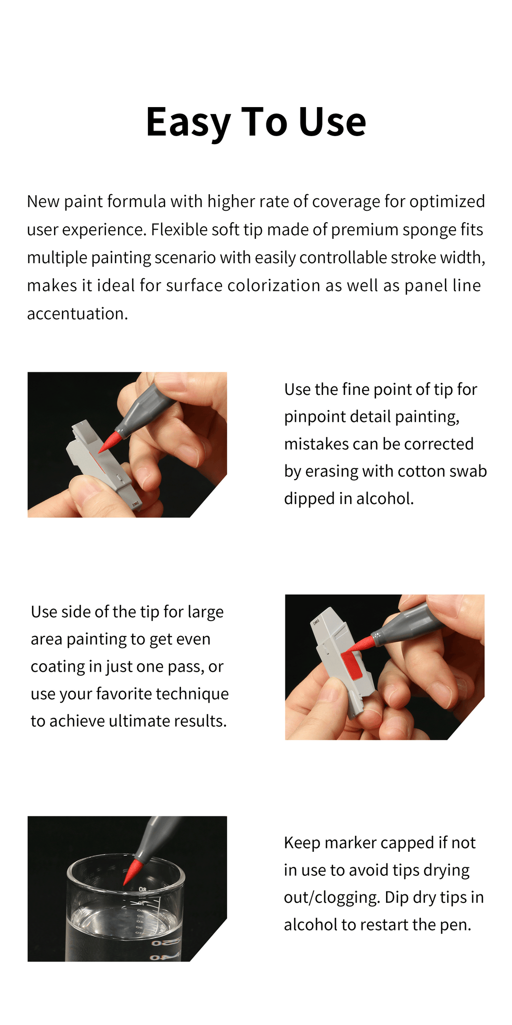 MKM Soft Tip Acrylic Marker