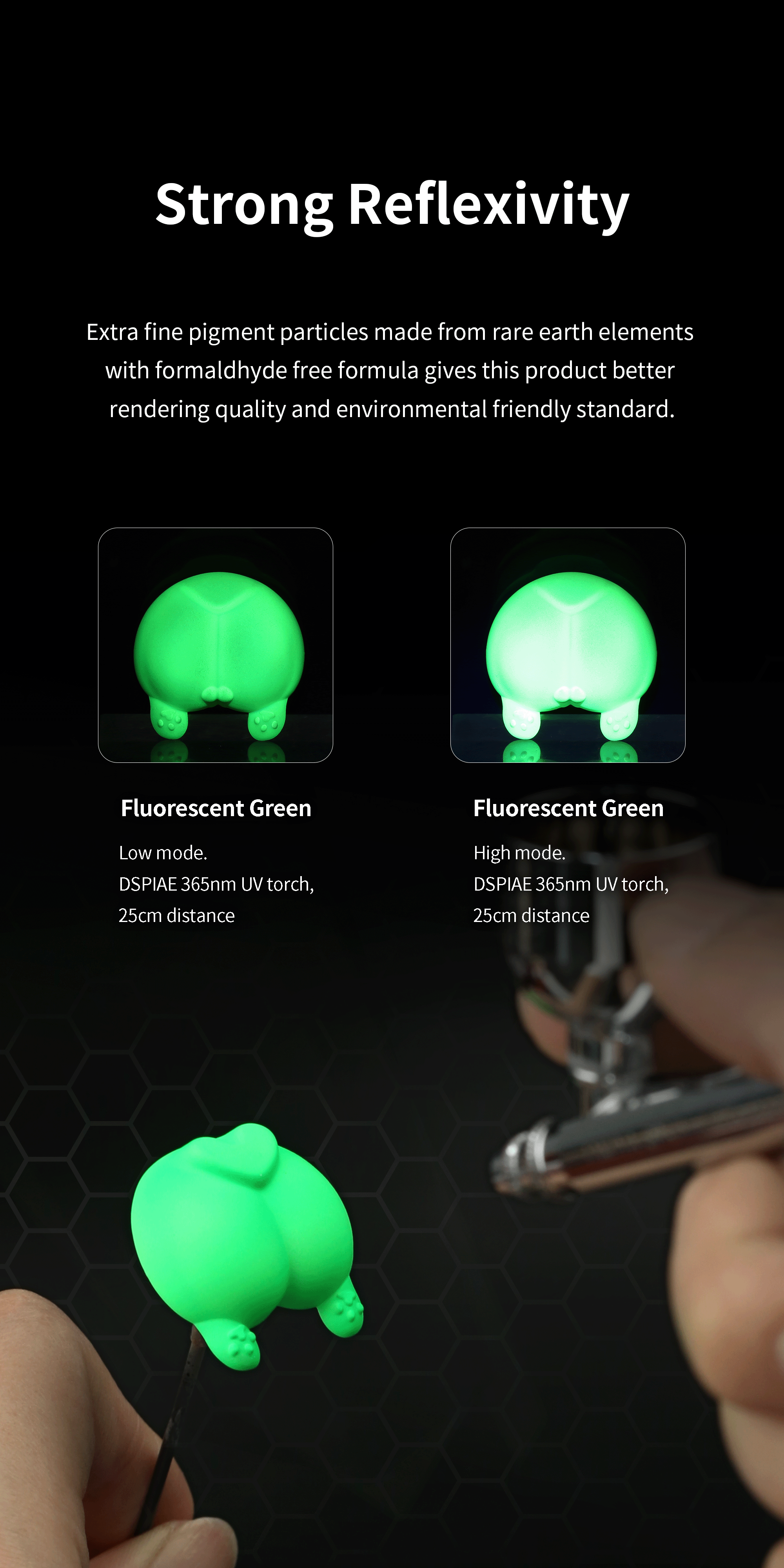 AF Fluorescent Acrylic Paint 10ml