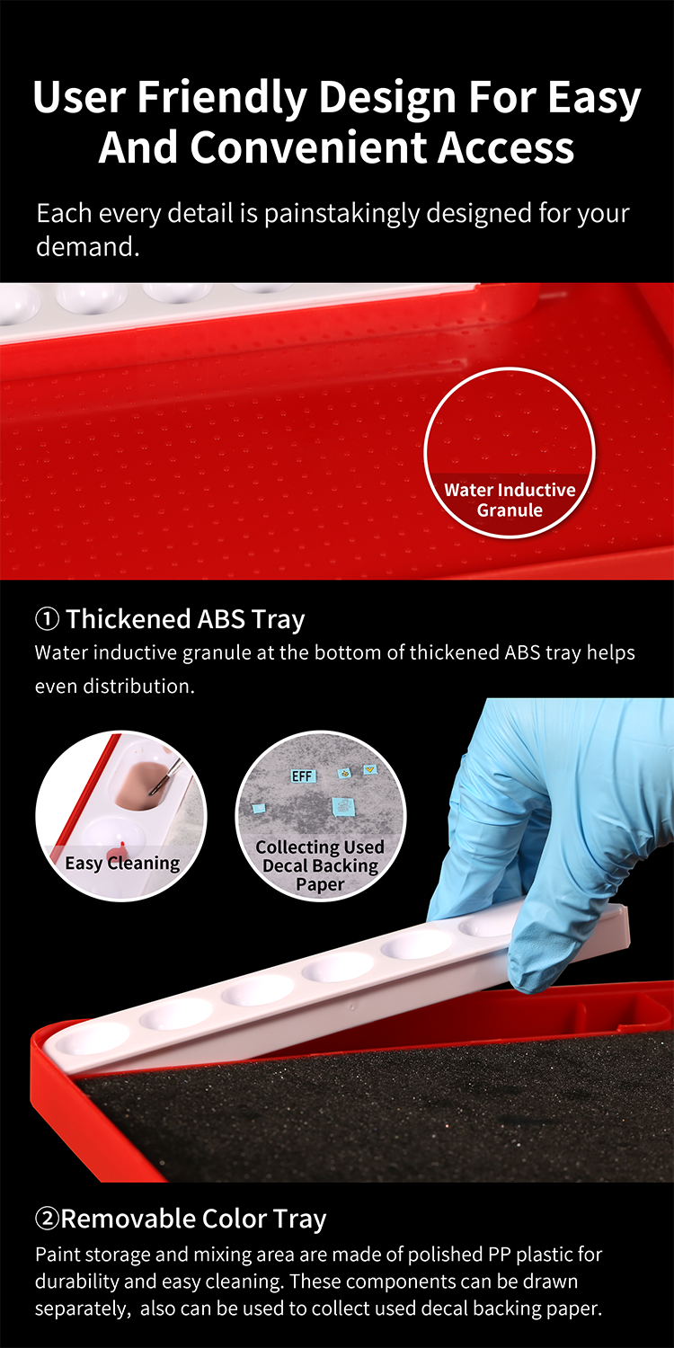 MP-01 Pro Moisturizing Color Mixing Tray