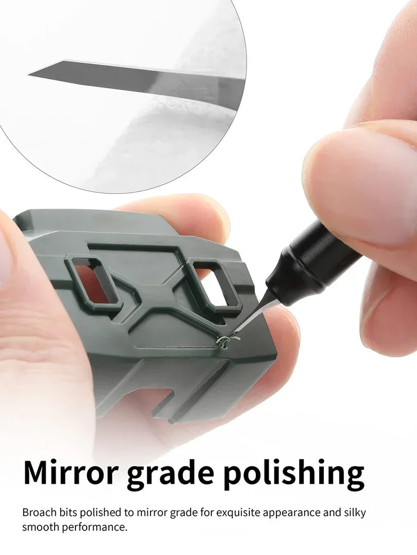 ZPB / GS Straight Edge Broach Push Knife & GS Step Scraper
