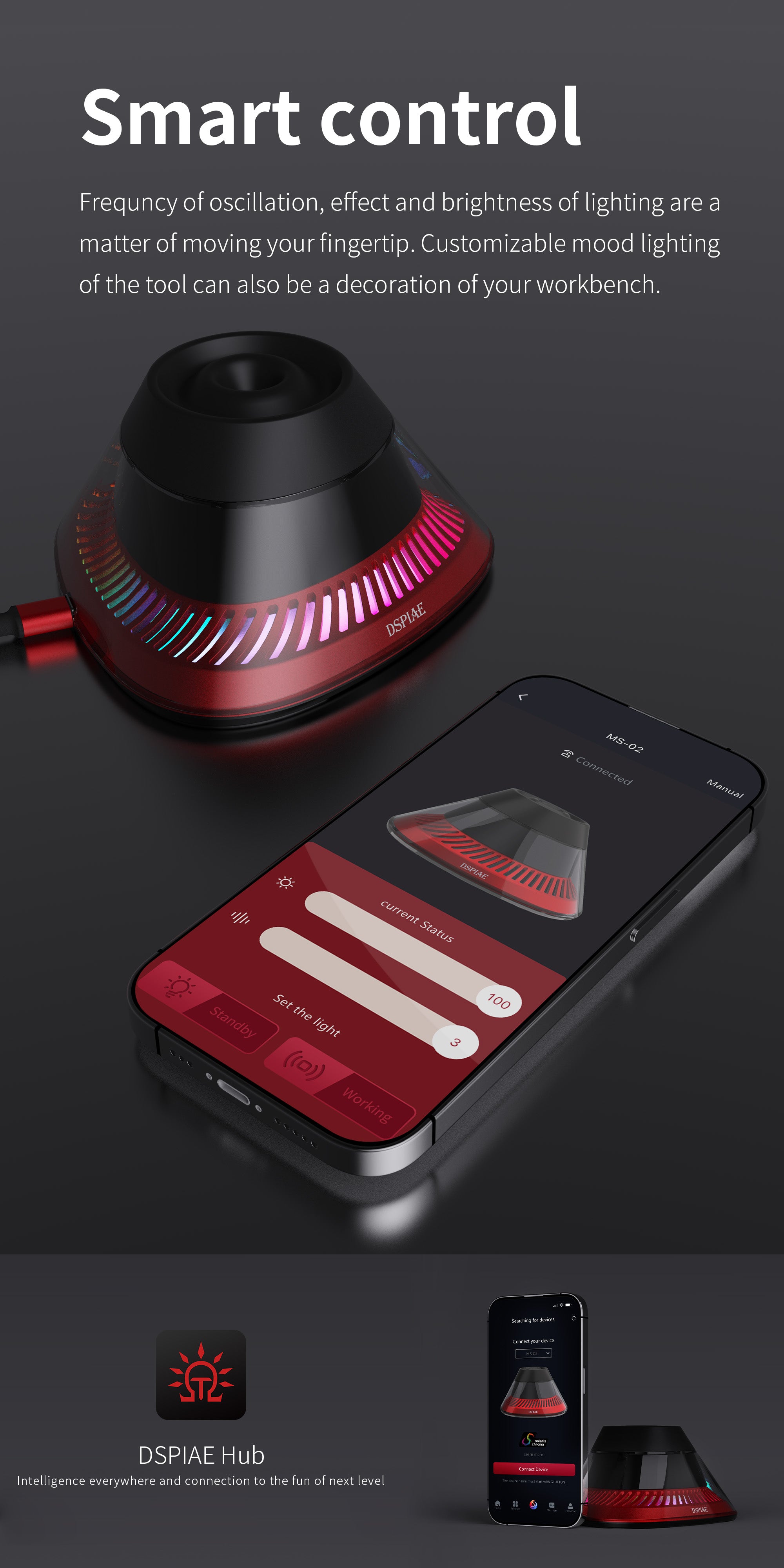 MS-02 Vibrating Paint Stirrer Mixer Shaker