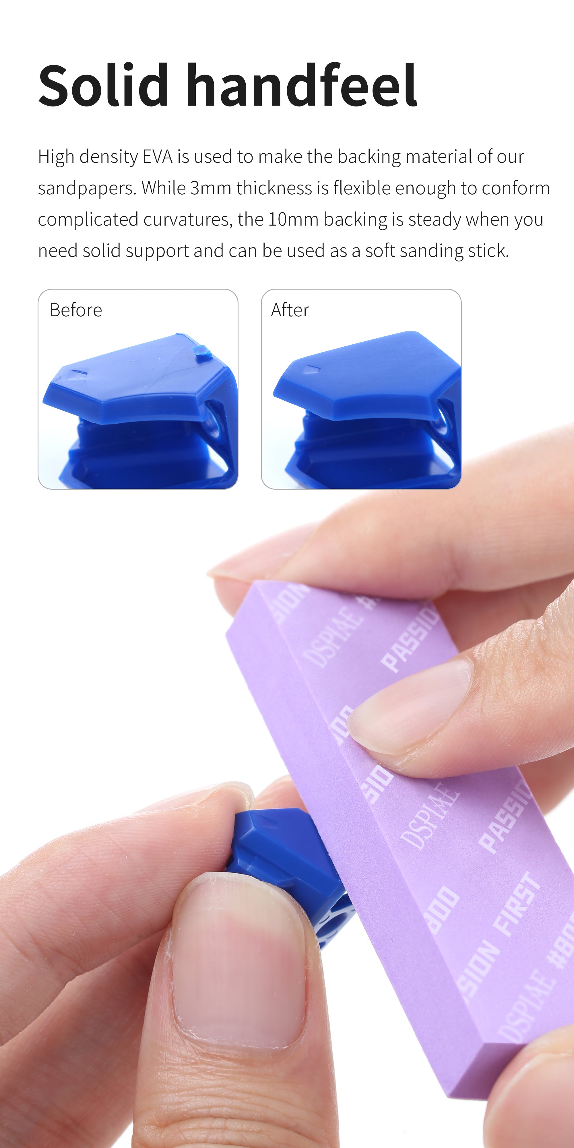 XSS-S01 Vigorous Sponge Sandpaper Set