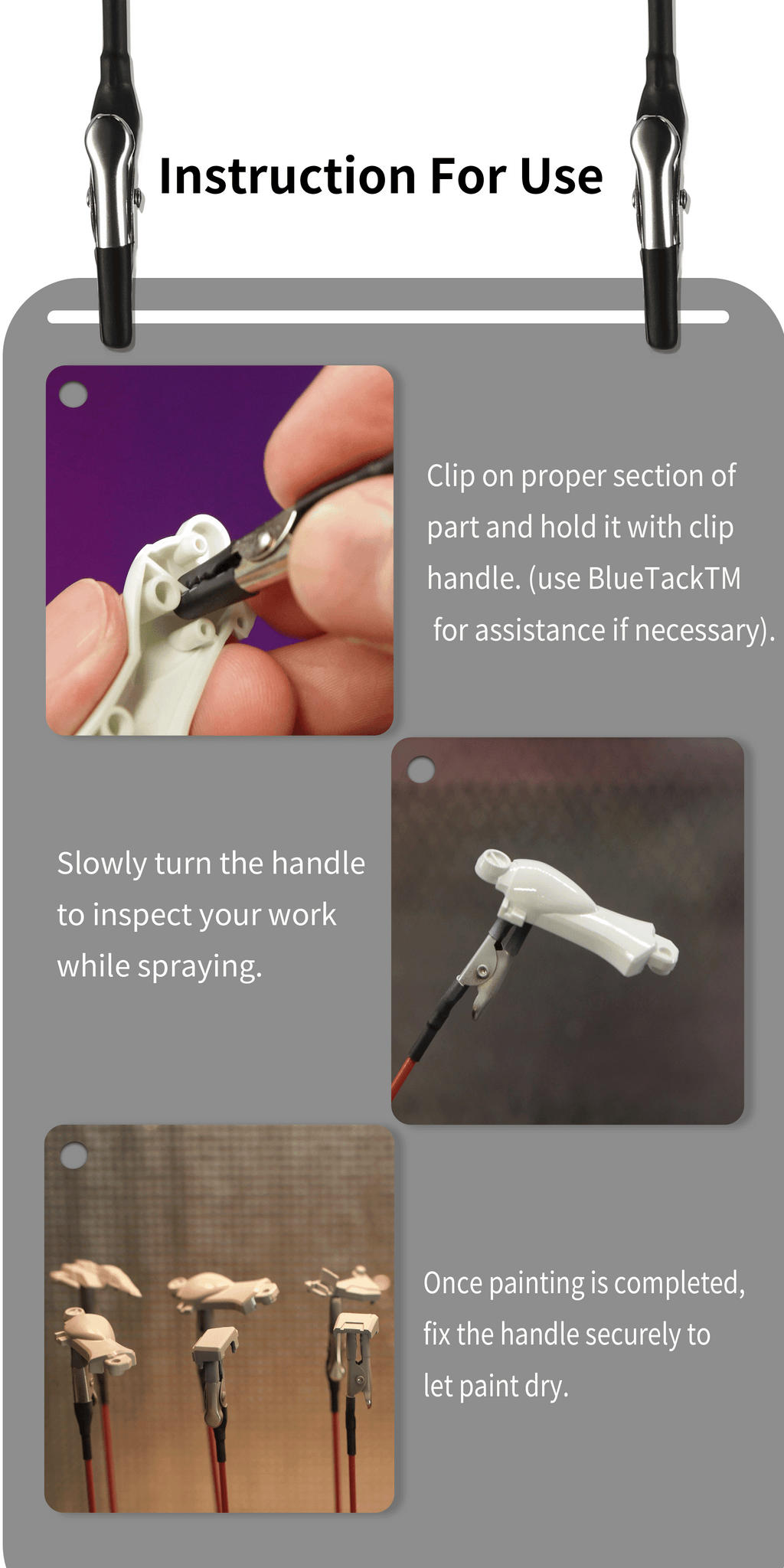 MPC-20 Model Painting Clips