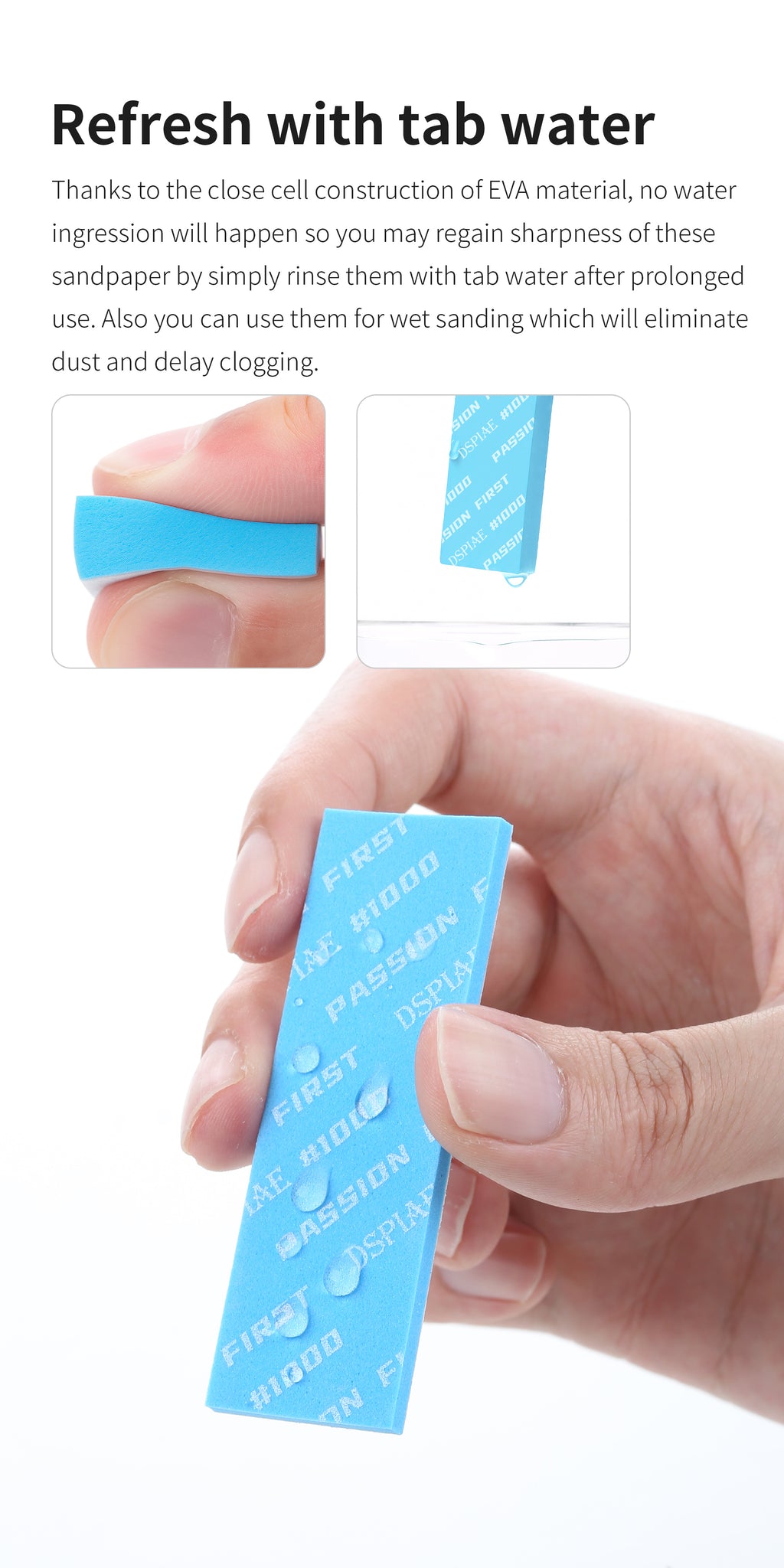 XSS-S01 Vigorous Sponge Sandpaper Set