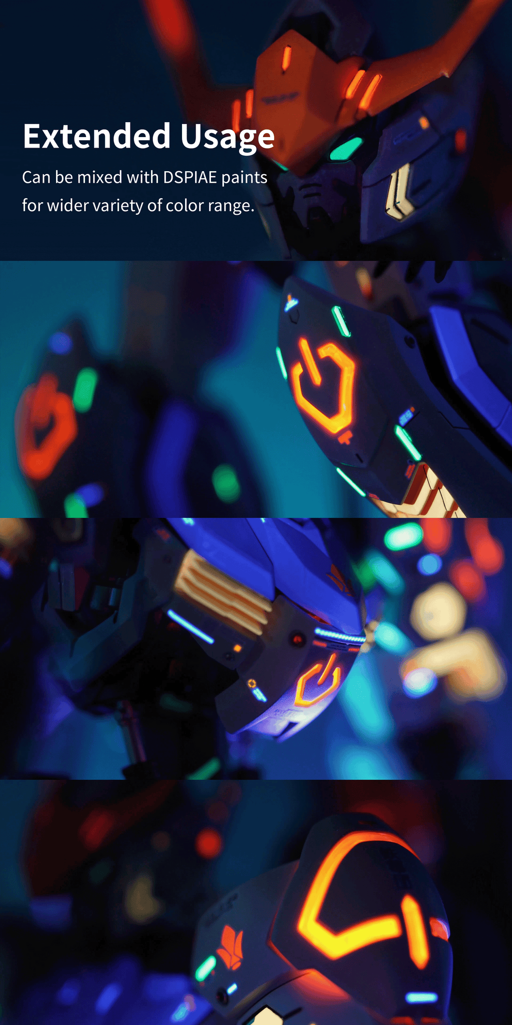 AF Fluorescent Acrylic Paint 10ml