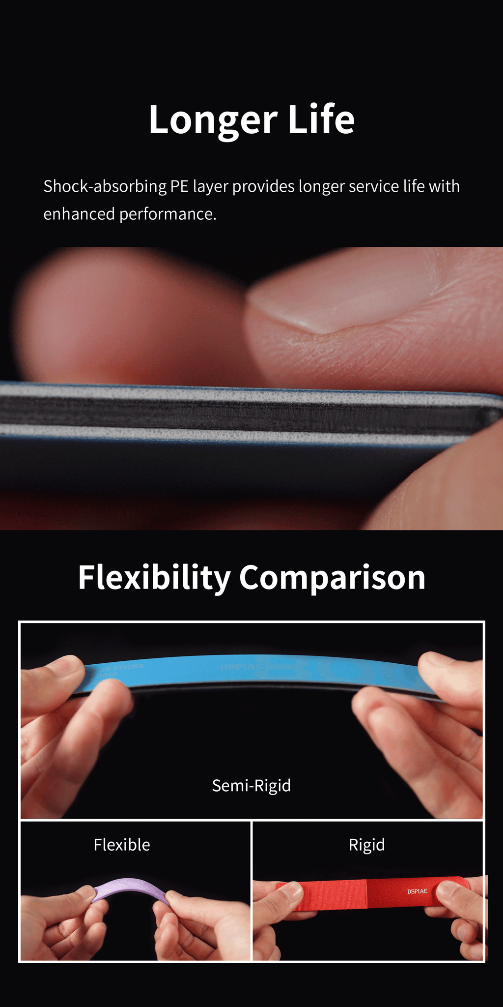 MSS Semi-Rigid Sanding Sticks