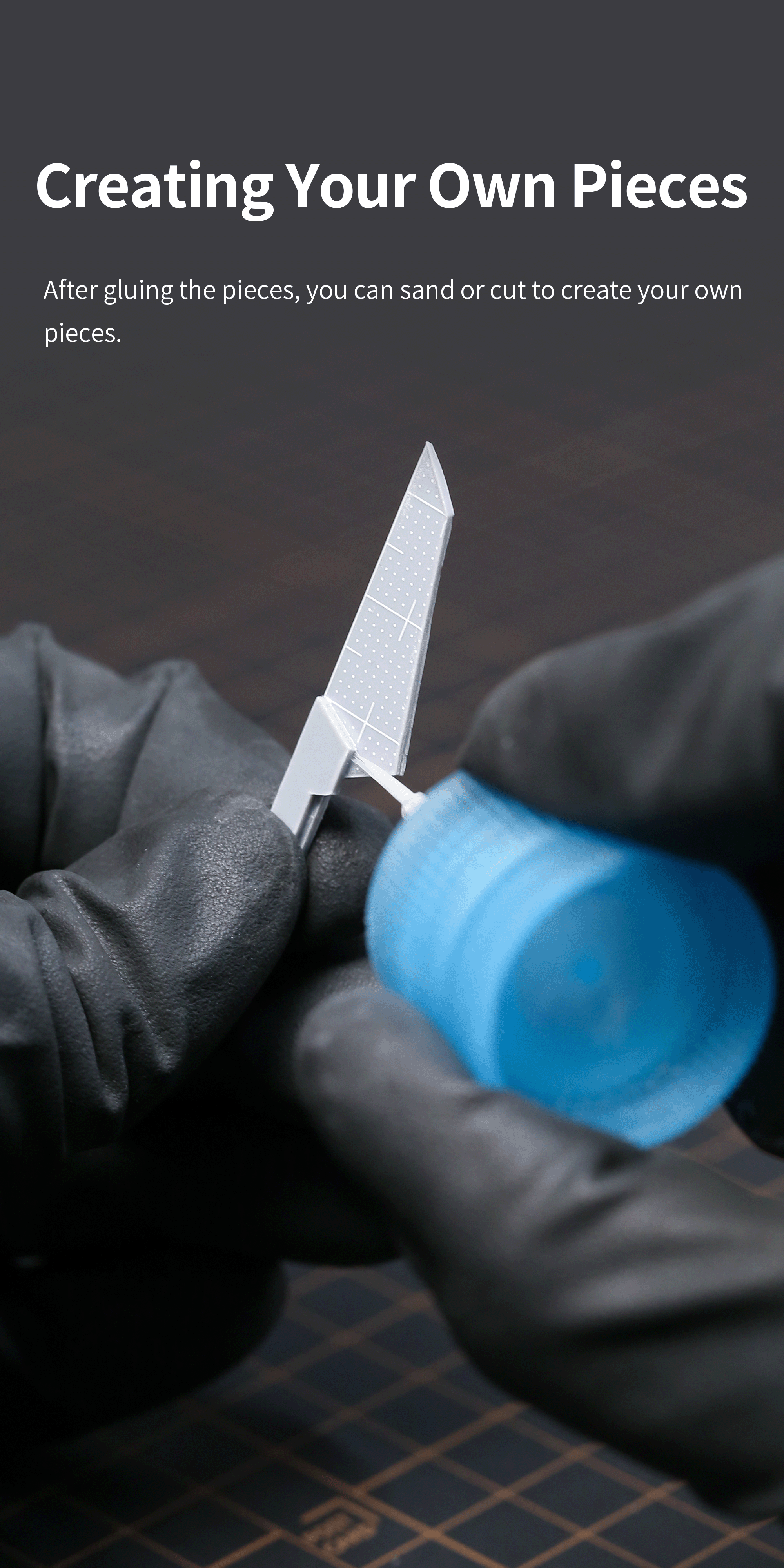 PC-0GY  Customization Plate For Models