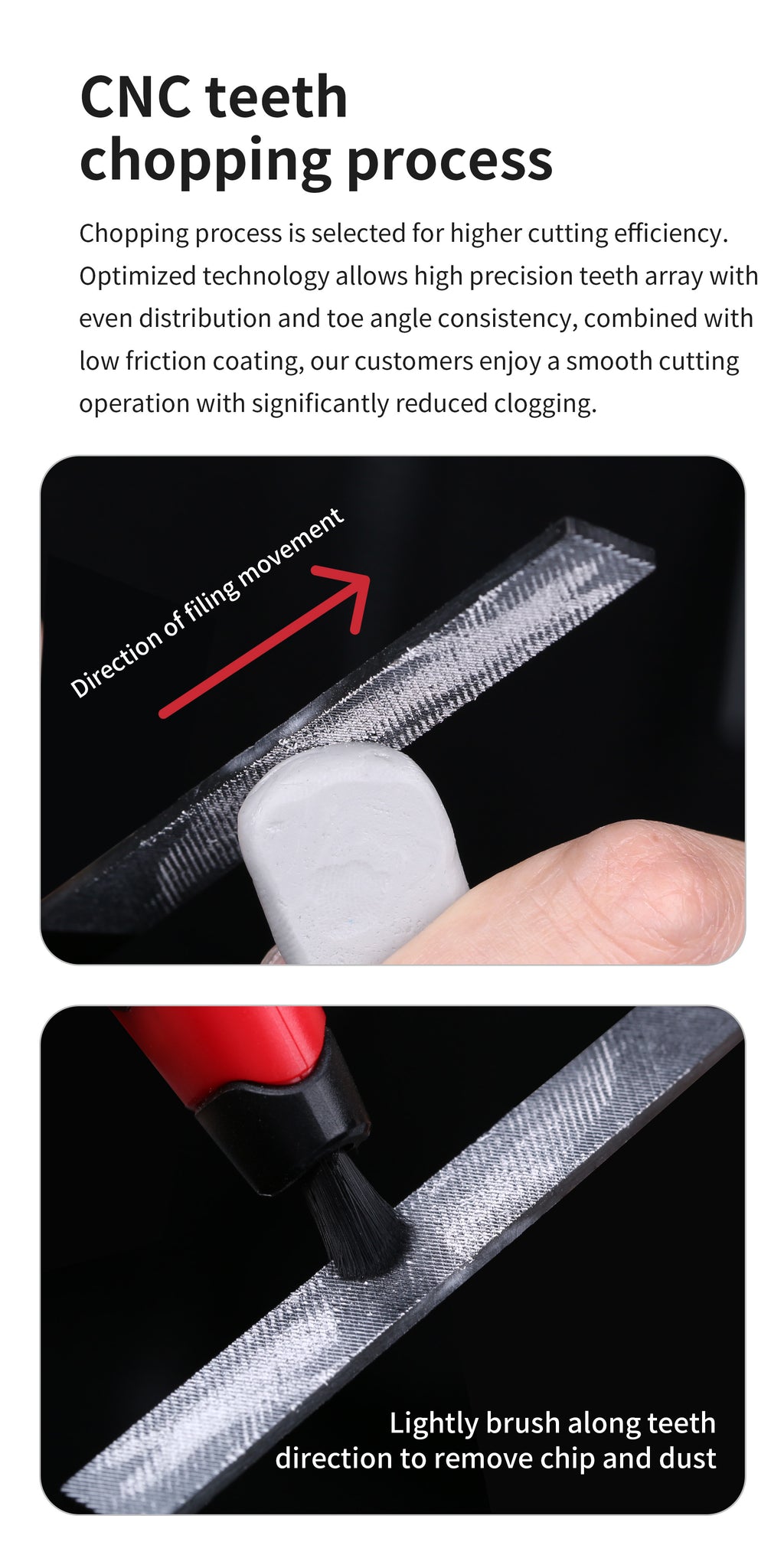 AT-FX Professional DLC Coated Stainless Steel File