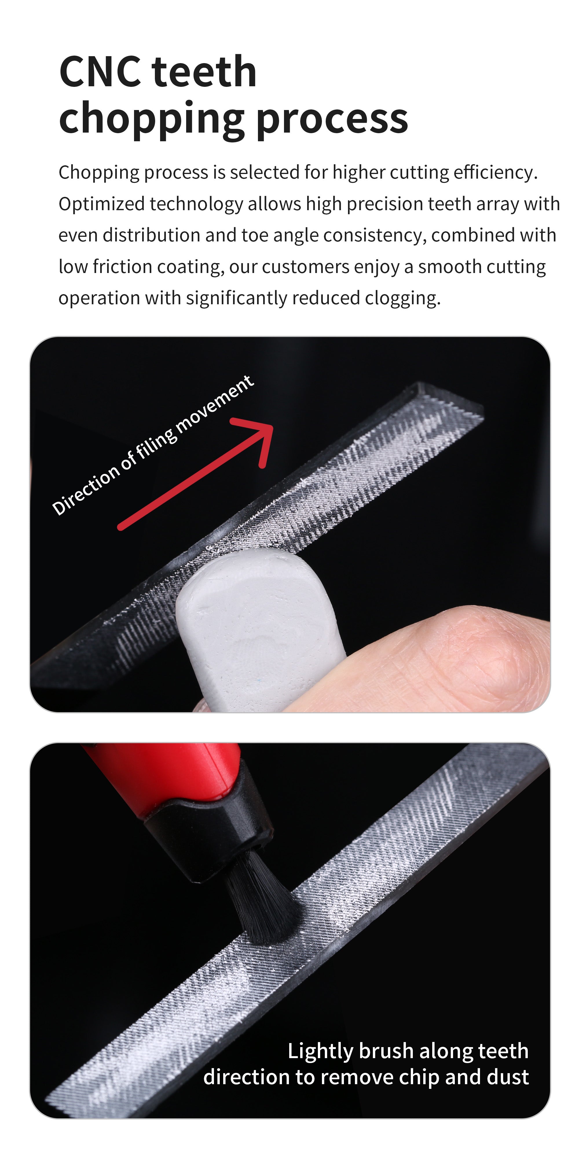 AT-FX Professional DLC Coated Stainless Steel File