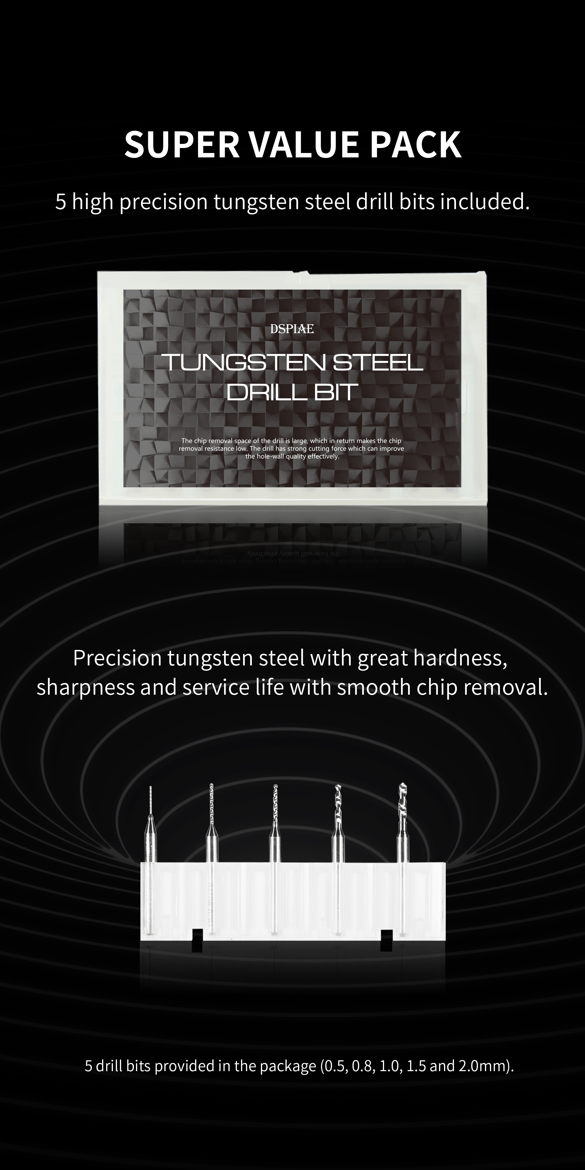 PT-HD 3.175mm General Purpose Hand Drill