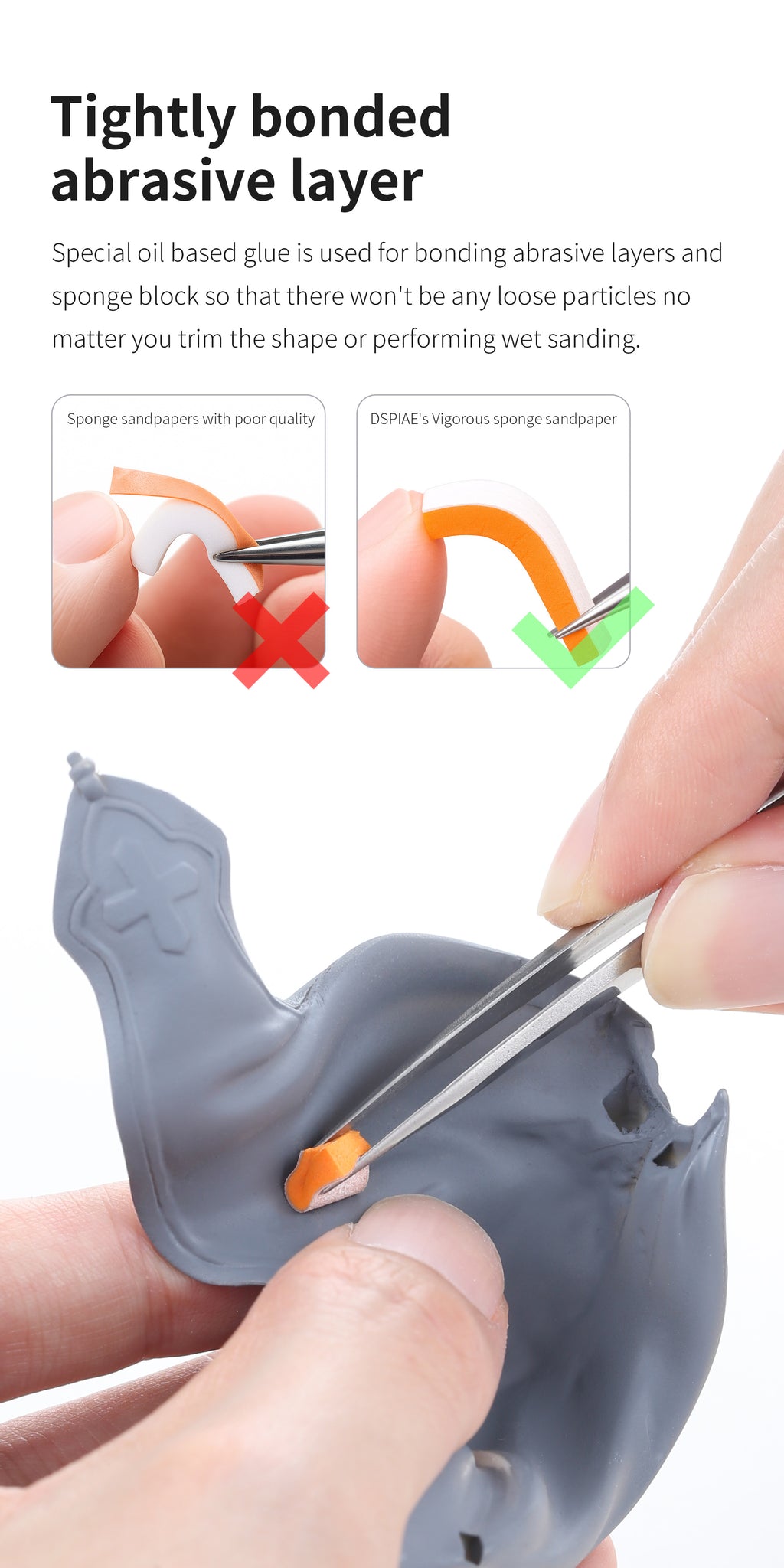 XSS-S01 Vigorous Sponge Sandpaper Set