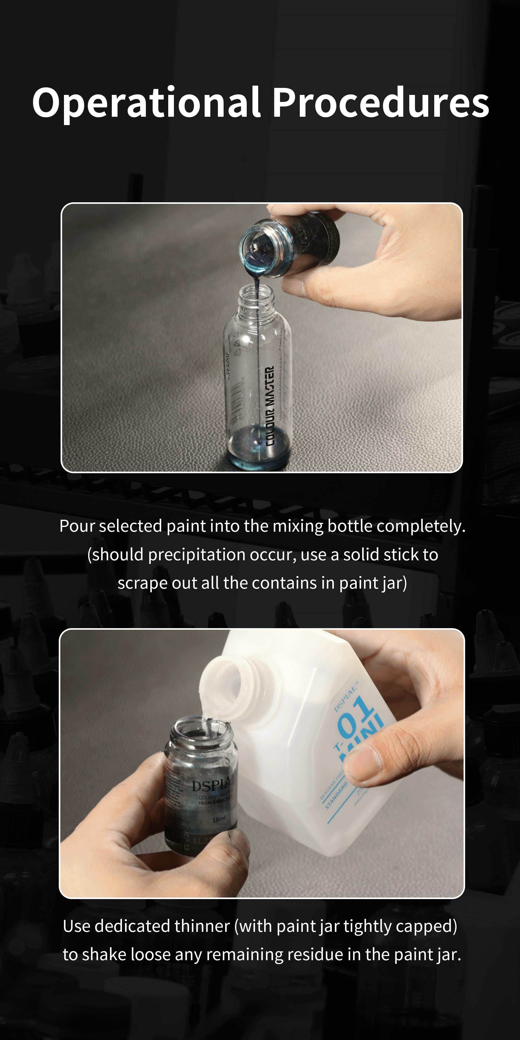 MS-01 LE Portable Magnetic Paint Stirrer