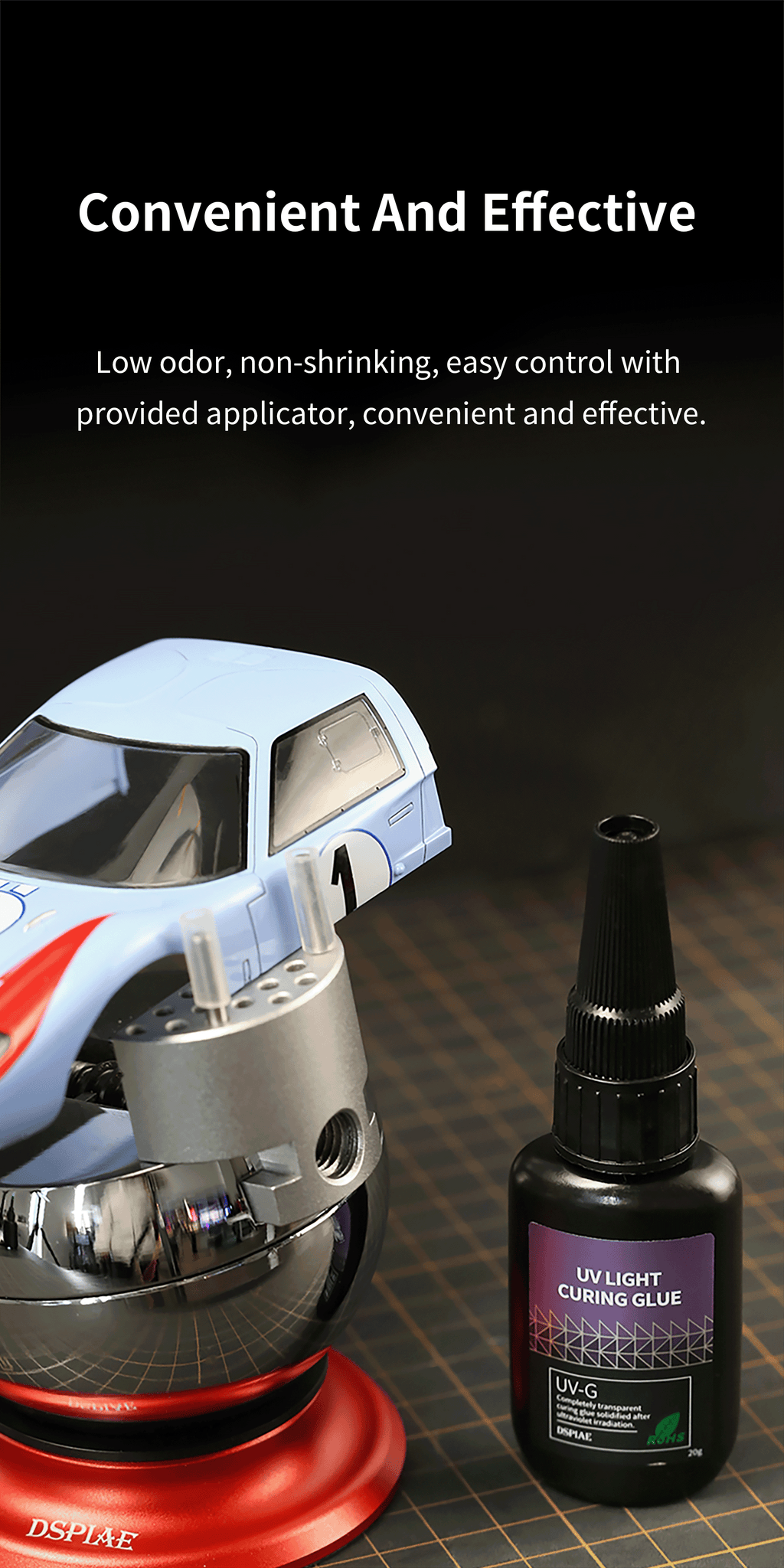 UV-G UV Light Curing Clear Glue