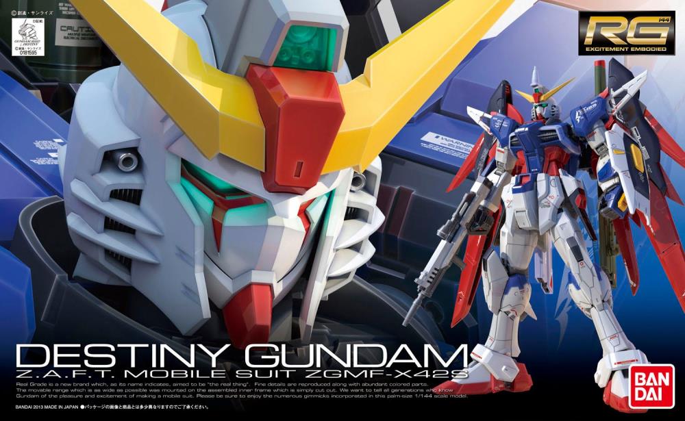 RG 1/144 Destiny Gundam