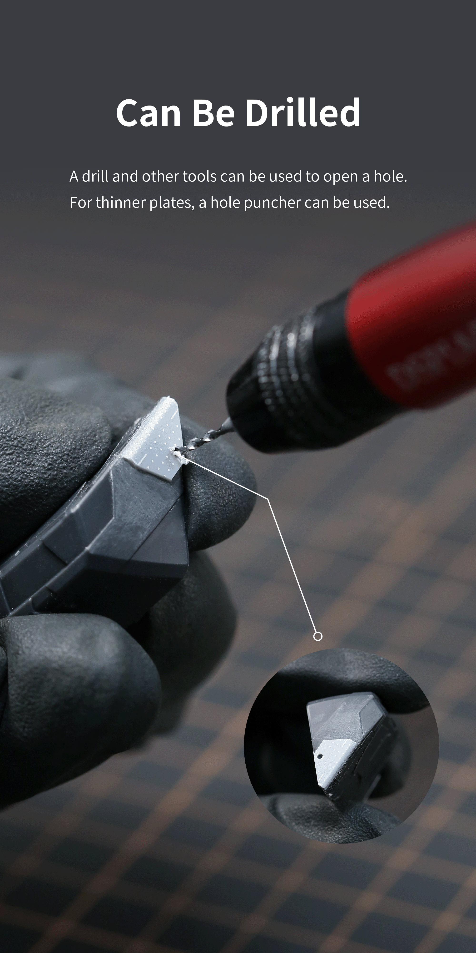 PC-0GY  Customization Plate For Models