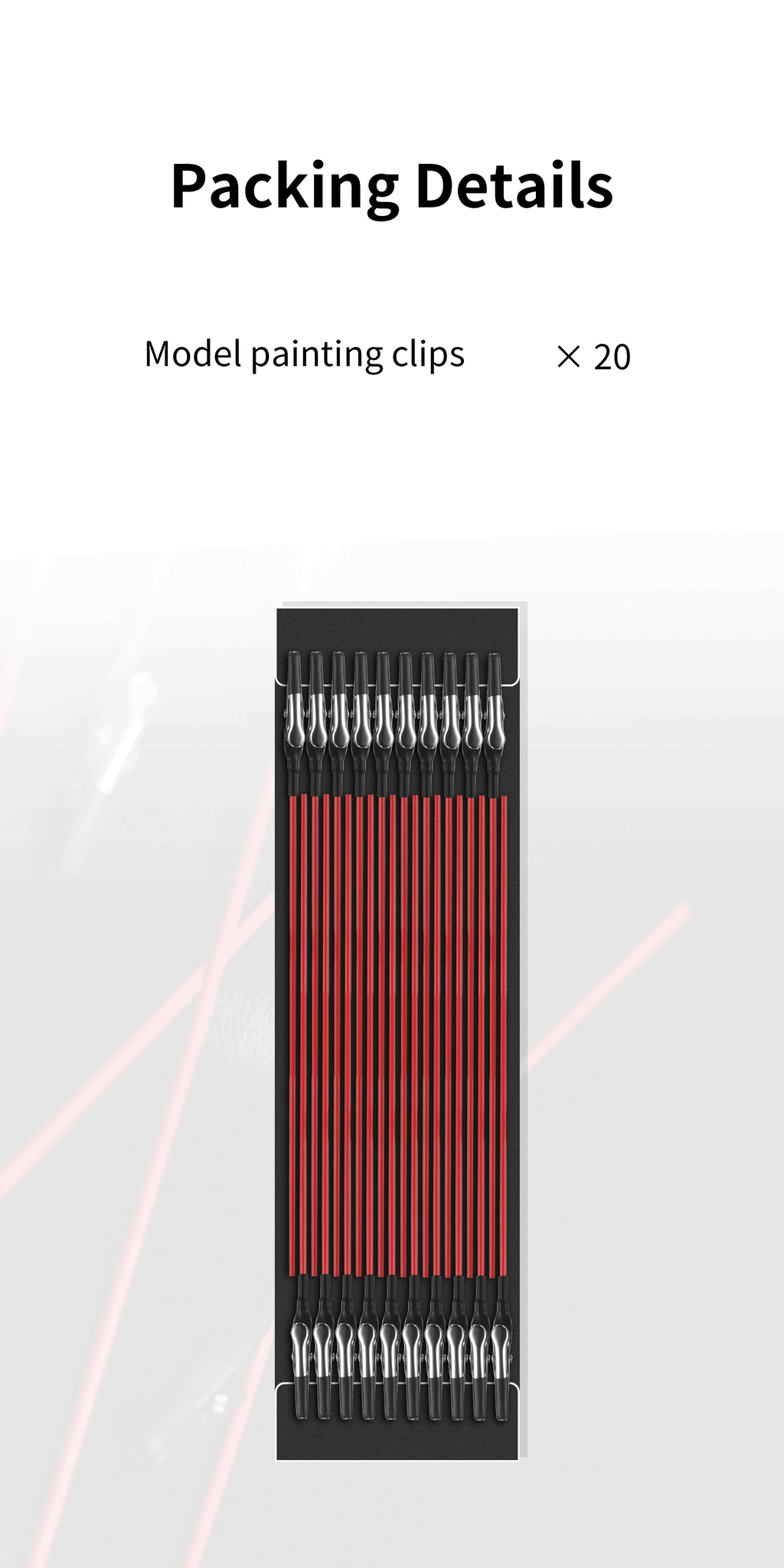 MPC-20 Model Painting Clips