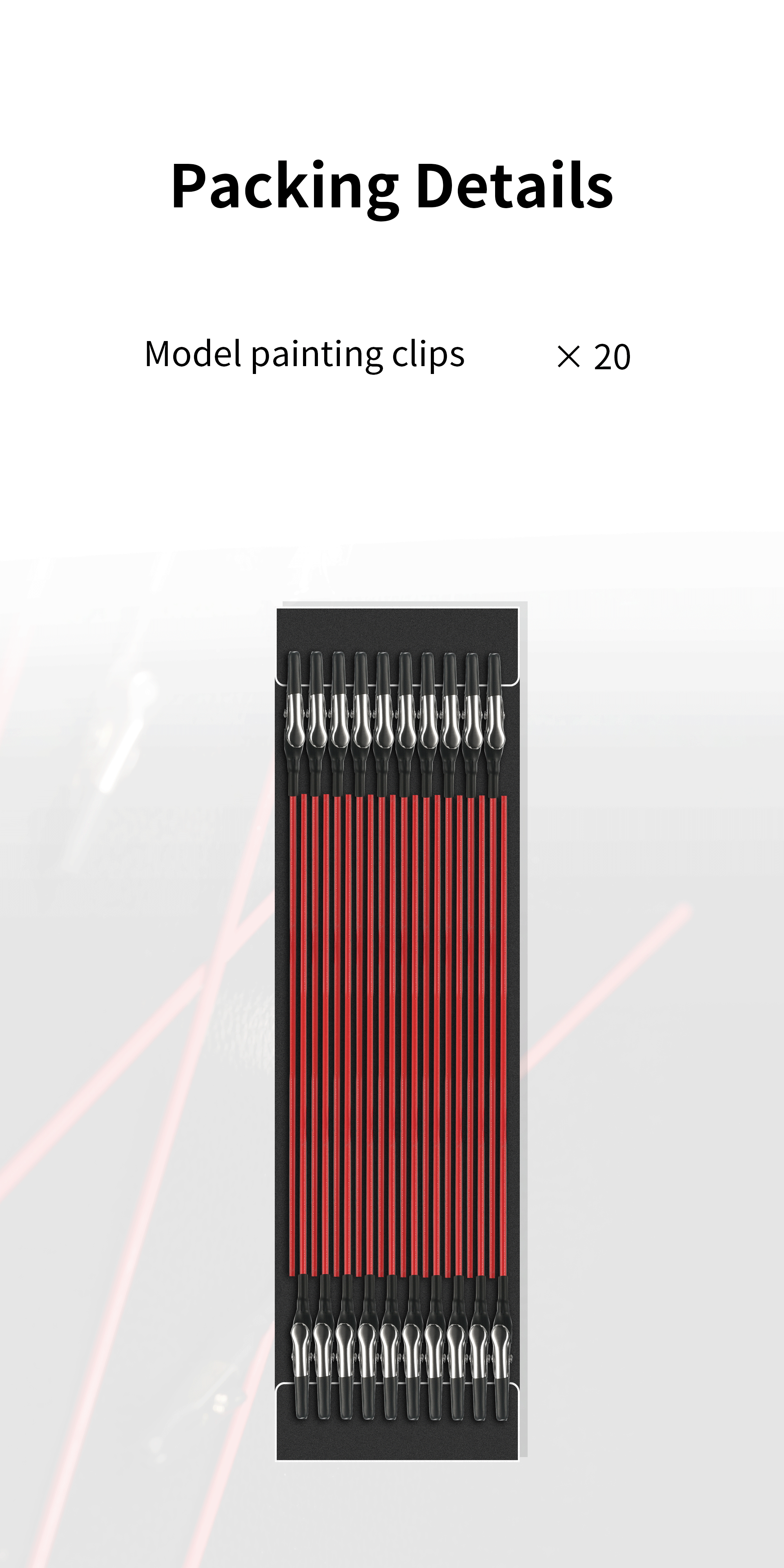 MPC-20 Model Painting Clips