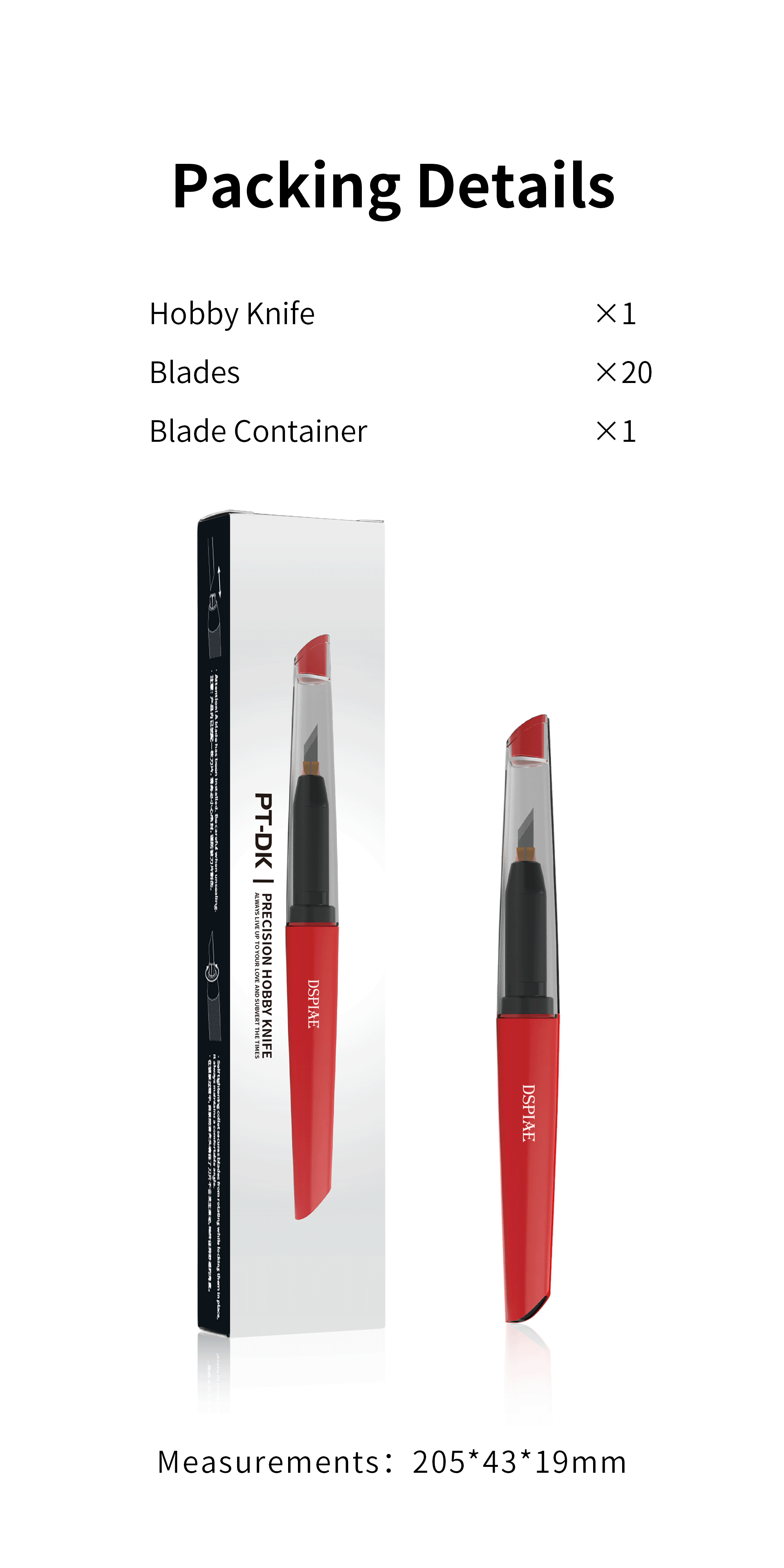 PT-DK Precision Hobby Knife